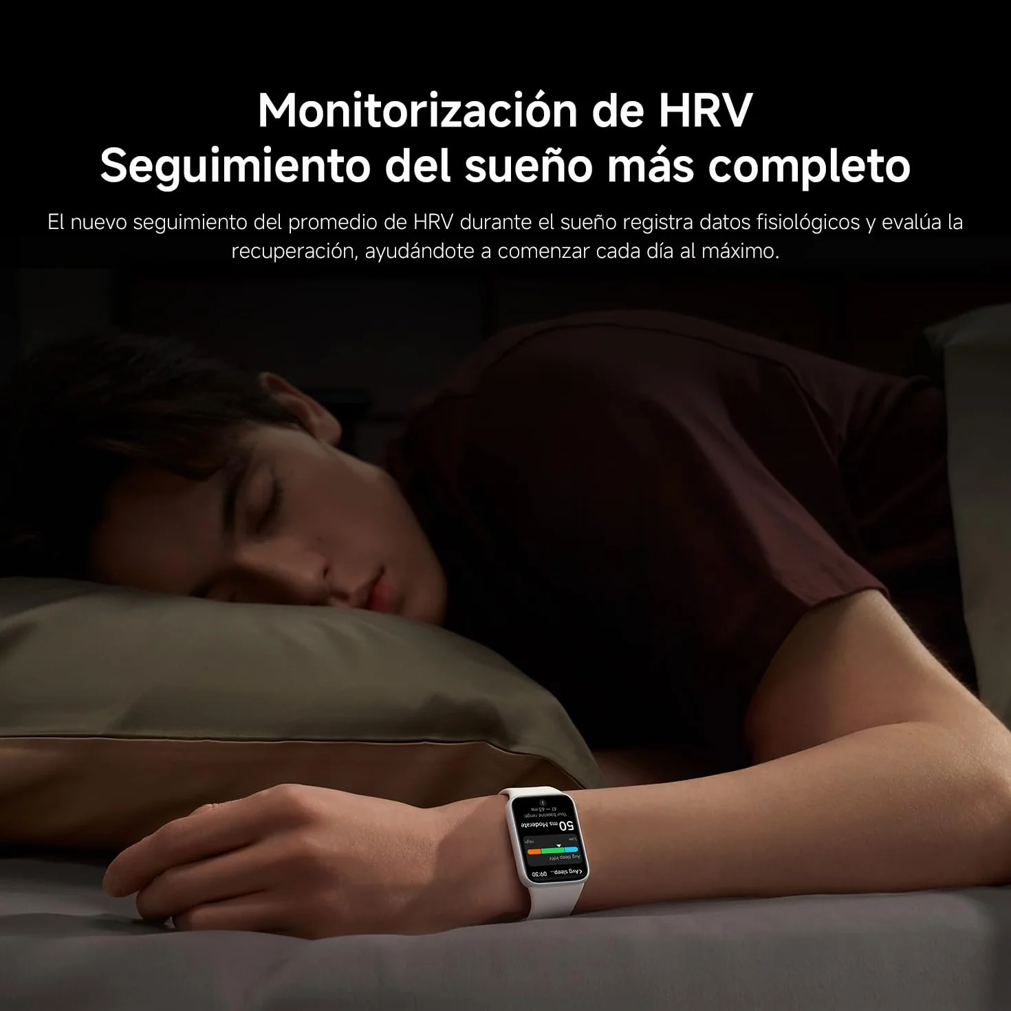 XIAOMI Smart Band 10 Pro, Rastreador Fitness, Pantalla AMOLED 1.74", 21 días Batería, 5ATM, Negro