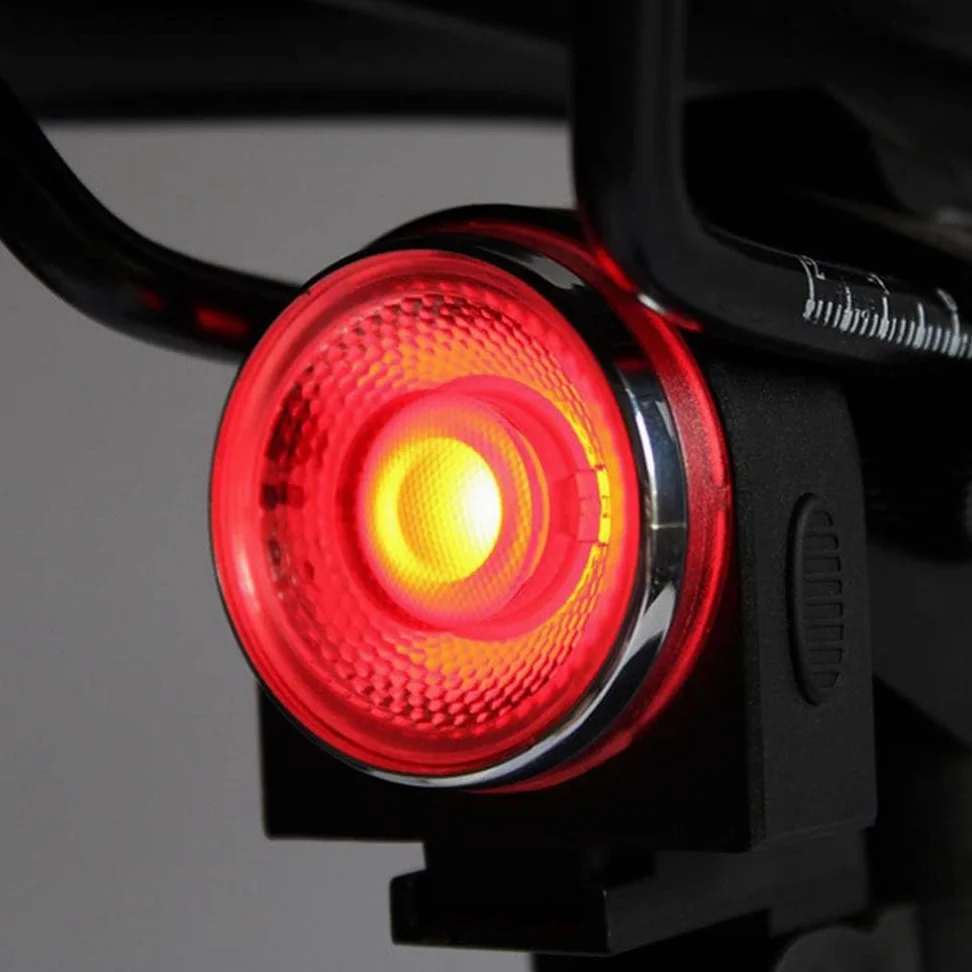 Luces De Bicicleta De Montaña Luces Traseras Impermeable LED De 7 Colores Luces Traseras Luces De Advertencia De Seguridad Carga USB