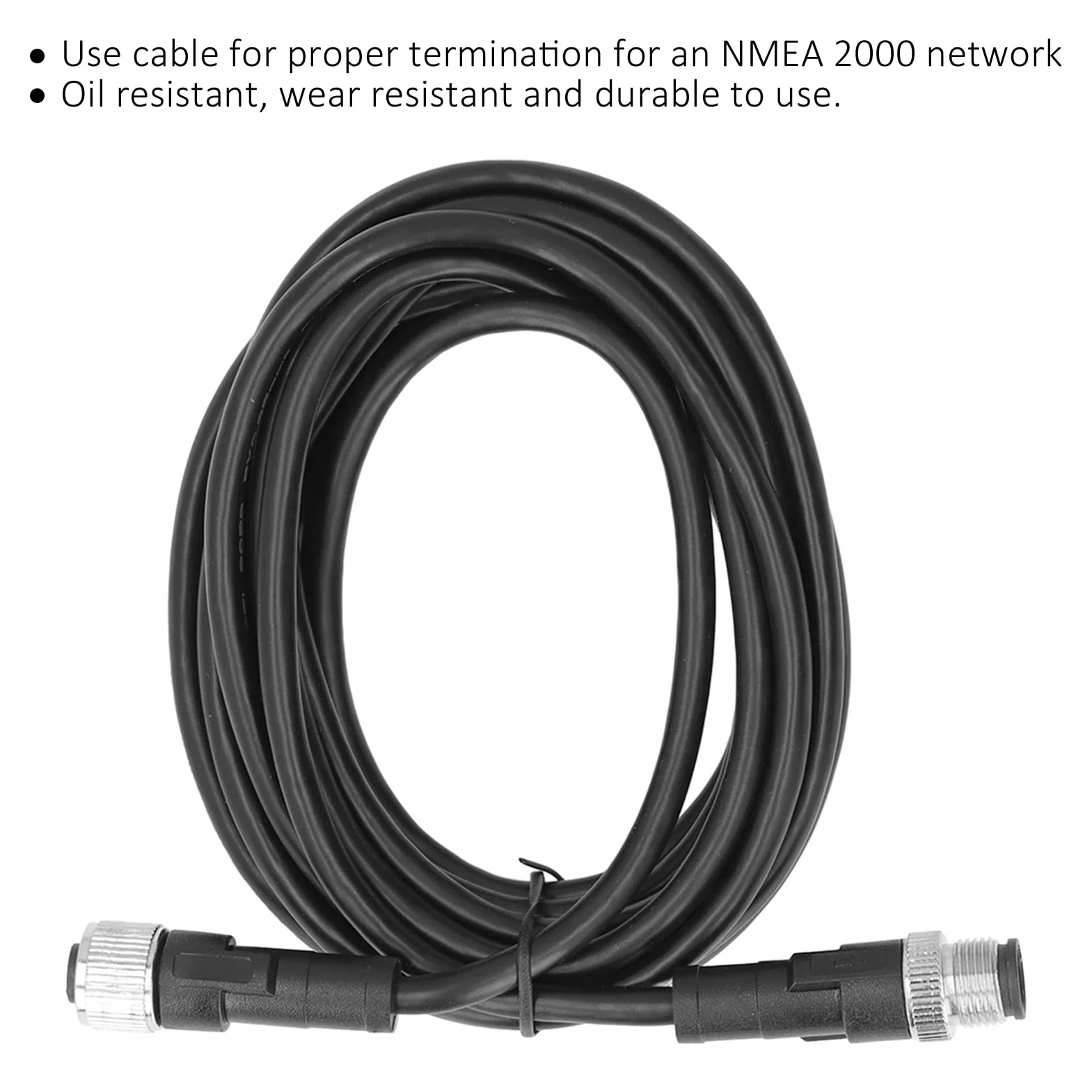 Cables de maletero marinos universales Accesorios de yachting Cables NMEA 2000 para reemplazar Lowrance Simrad B&G Navico Networks (3 metros)