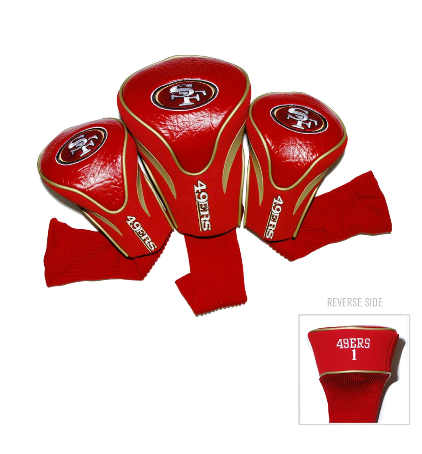 Team Golf NFL Contour Funda para Cabeza 3 Pack
