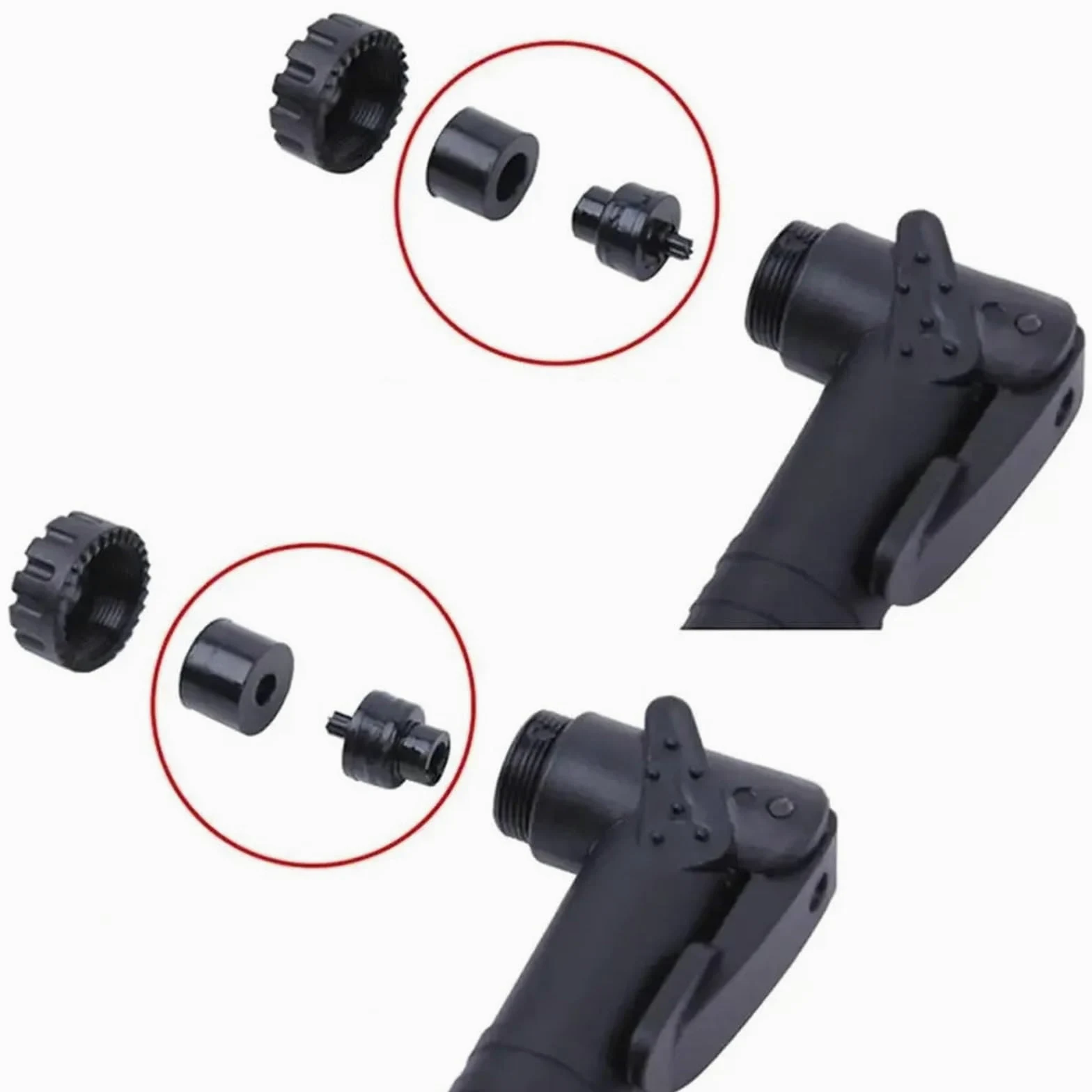 Mini Bomba portátil for Bicicleta, Inflador de neumáticos Ligero for válvulas Bicicletas montaña, Accesorios Esenciales for para neumáticos de Bicicleta, Pelotas e hinchables