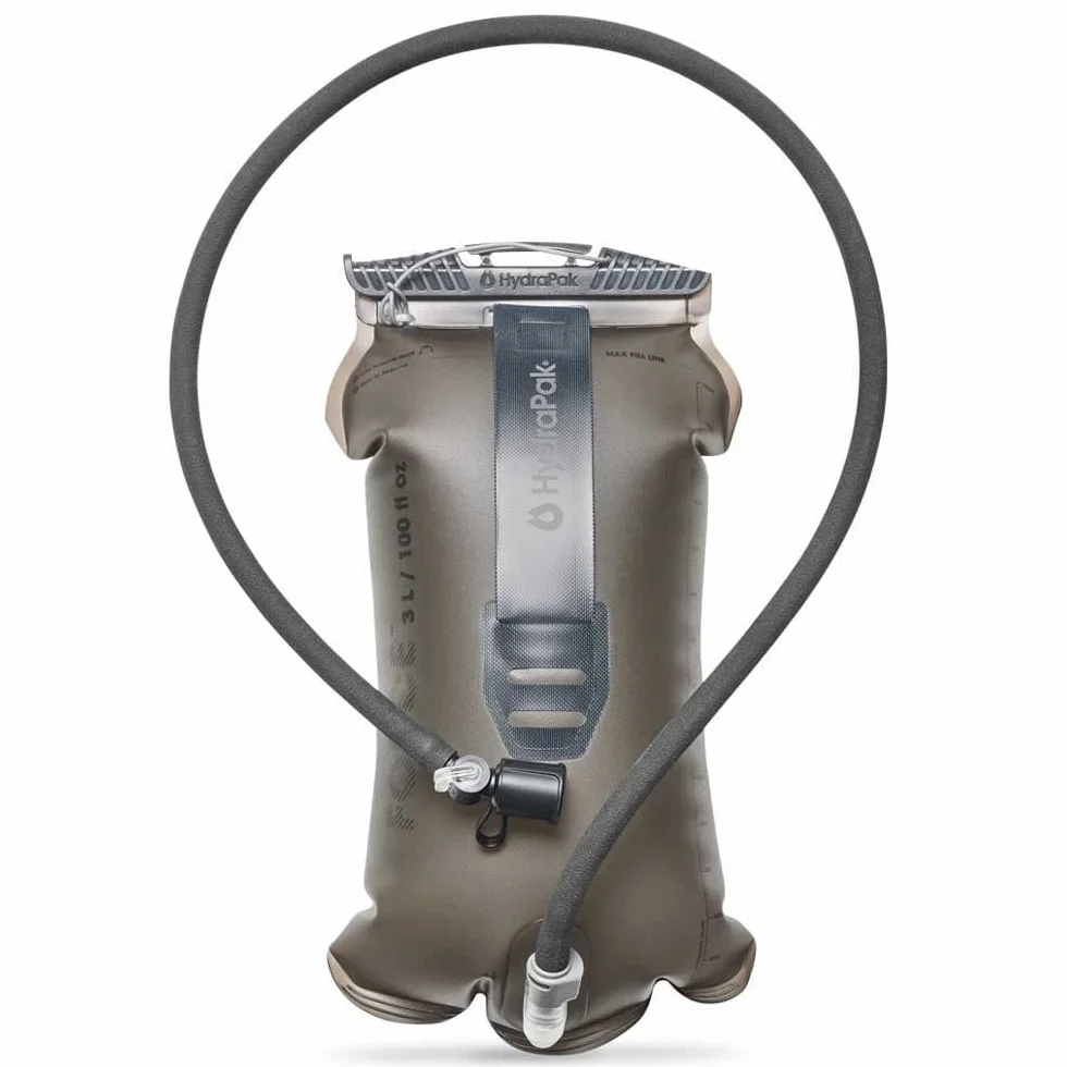 HydraPak Force (depósito de hidratación de 2 L o 3 L) – Bolsa de agua ultra duradera para paquete de hidratación – Tubo aislado y cubierta antipolvo, válvula de mordida autosellante, a prueba de