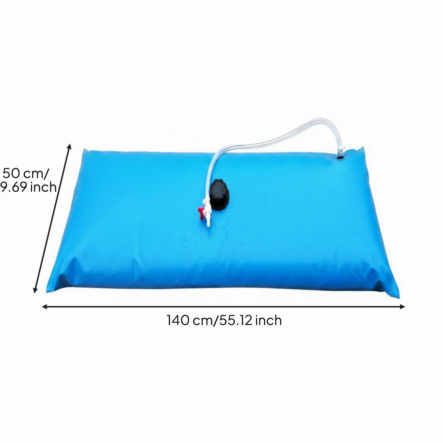 Bolsa de Agua de PVC Impermeable Depósito Agua Plegable Resistente para Campo
