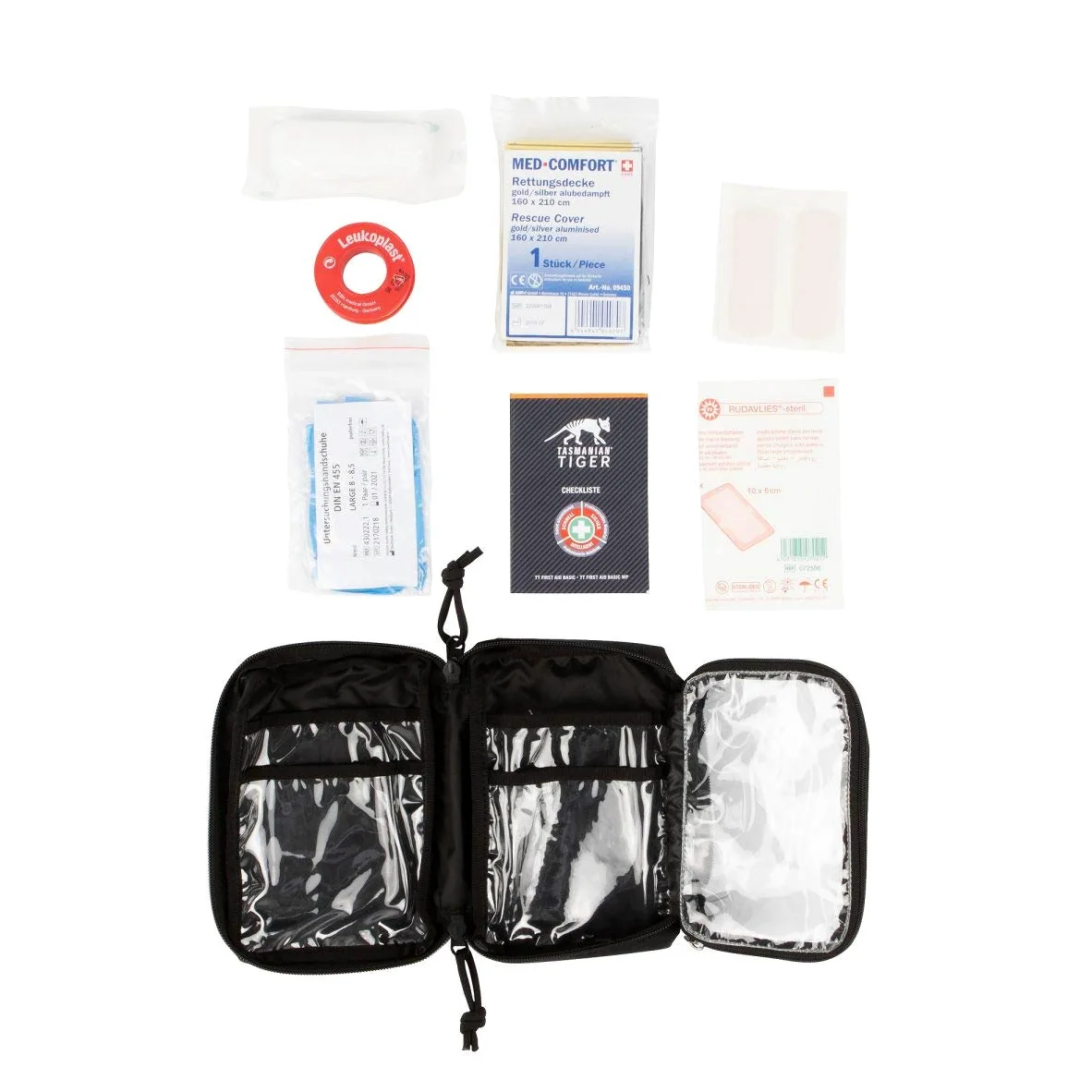 Tasmanian Tiger Set de Primeros Auxilios First Aid Basic Negro
