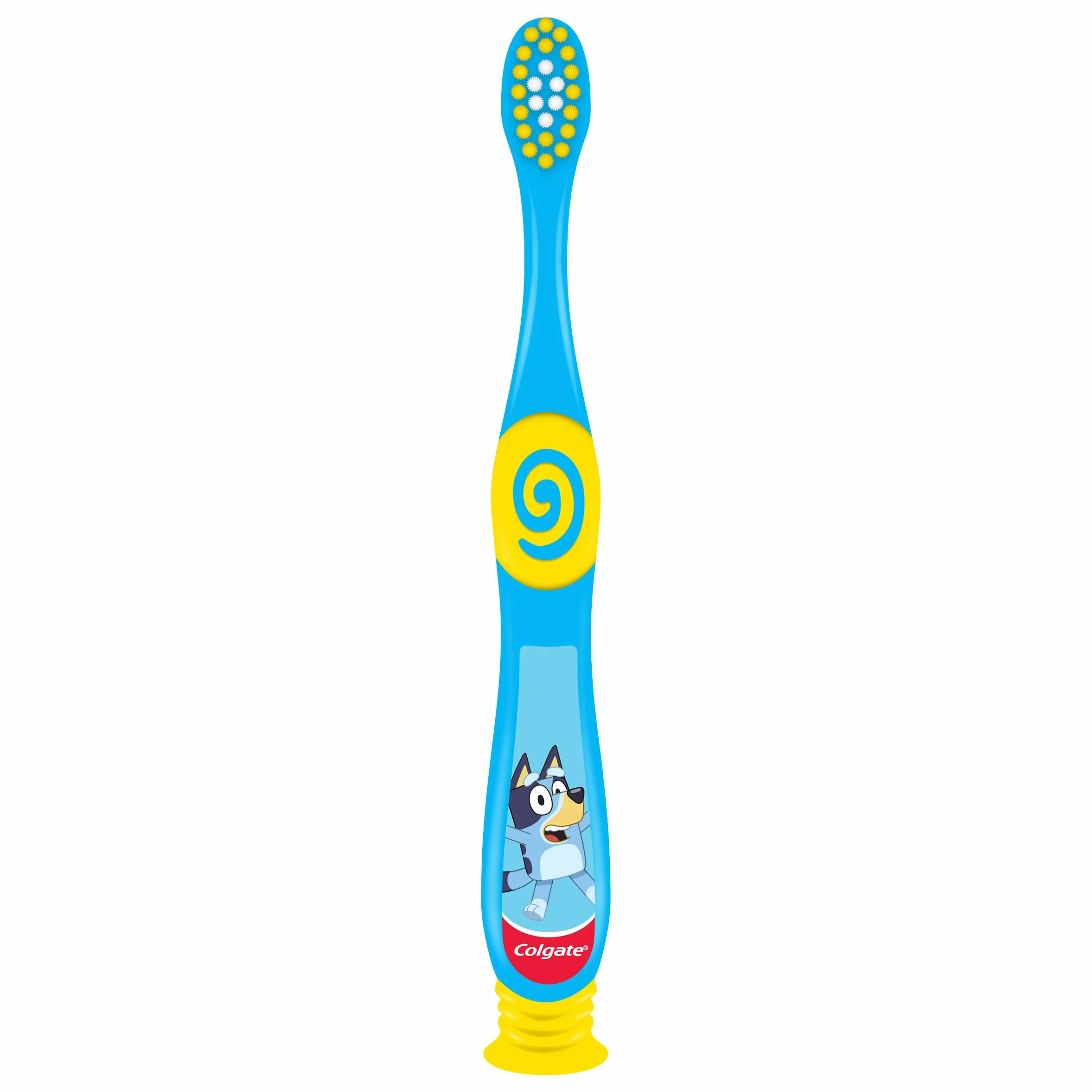 Colgate Cepillos de dientes Kids Bluey 2-5 años Pack 12 x 2, cabezal pequeño, filamentos extra suaves