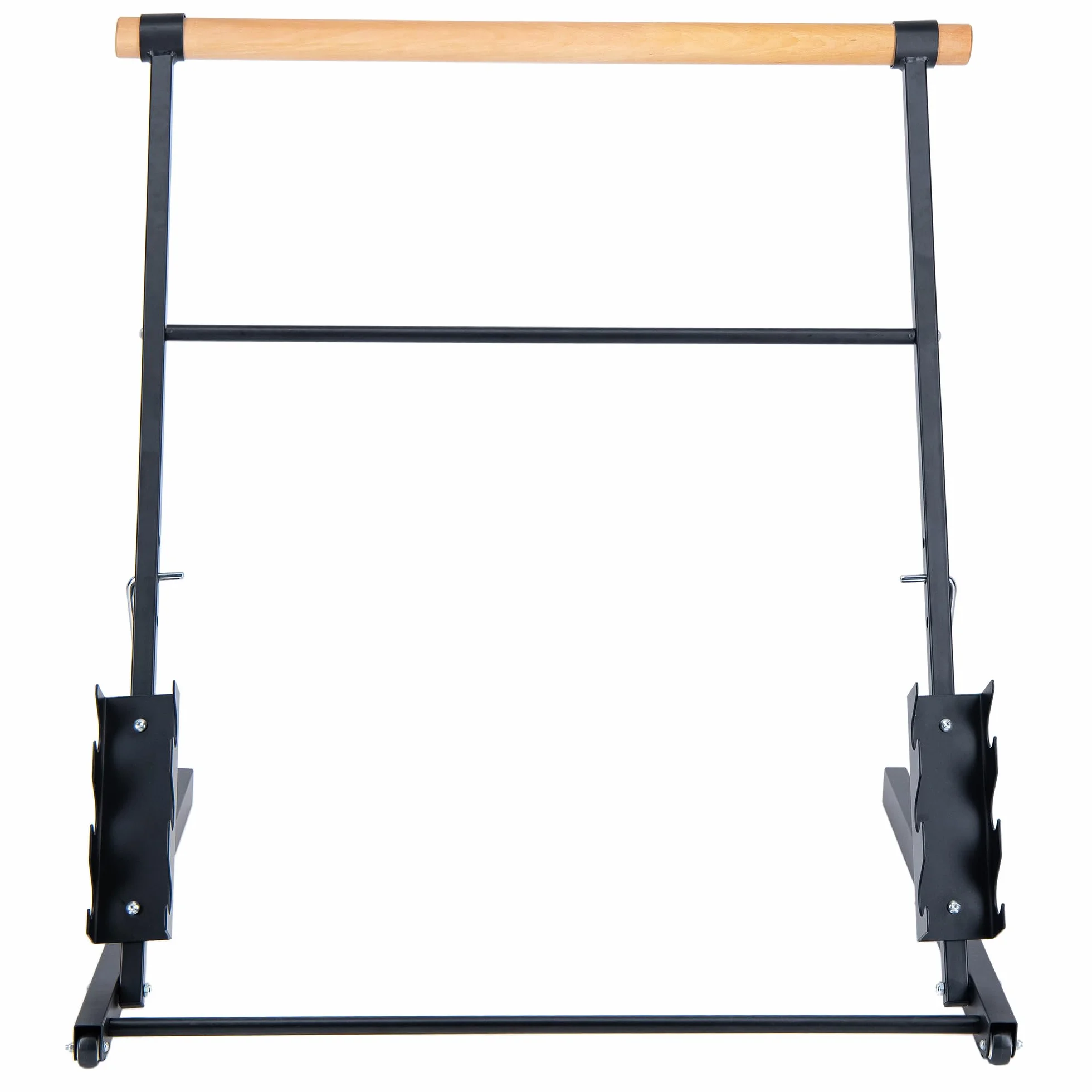 Barra de Ballet Plegable Altura Ajustable Estable Rack para Pesas Ejercicio en Casa