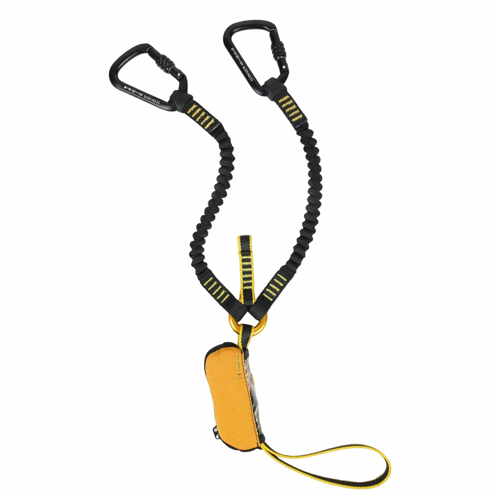 Juego de vía ferrata correa de escalada equipo de escalada