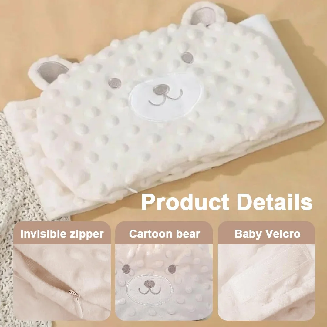 Cinturón de Calor Anticólicos para Bebé con Bolsa de Semillas, Ajustable Beige