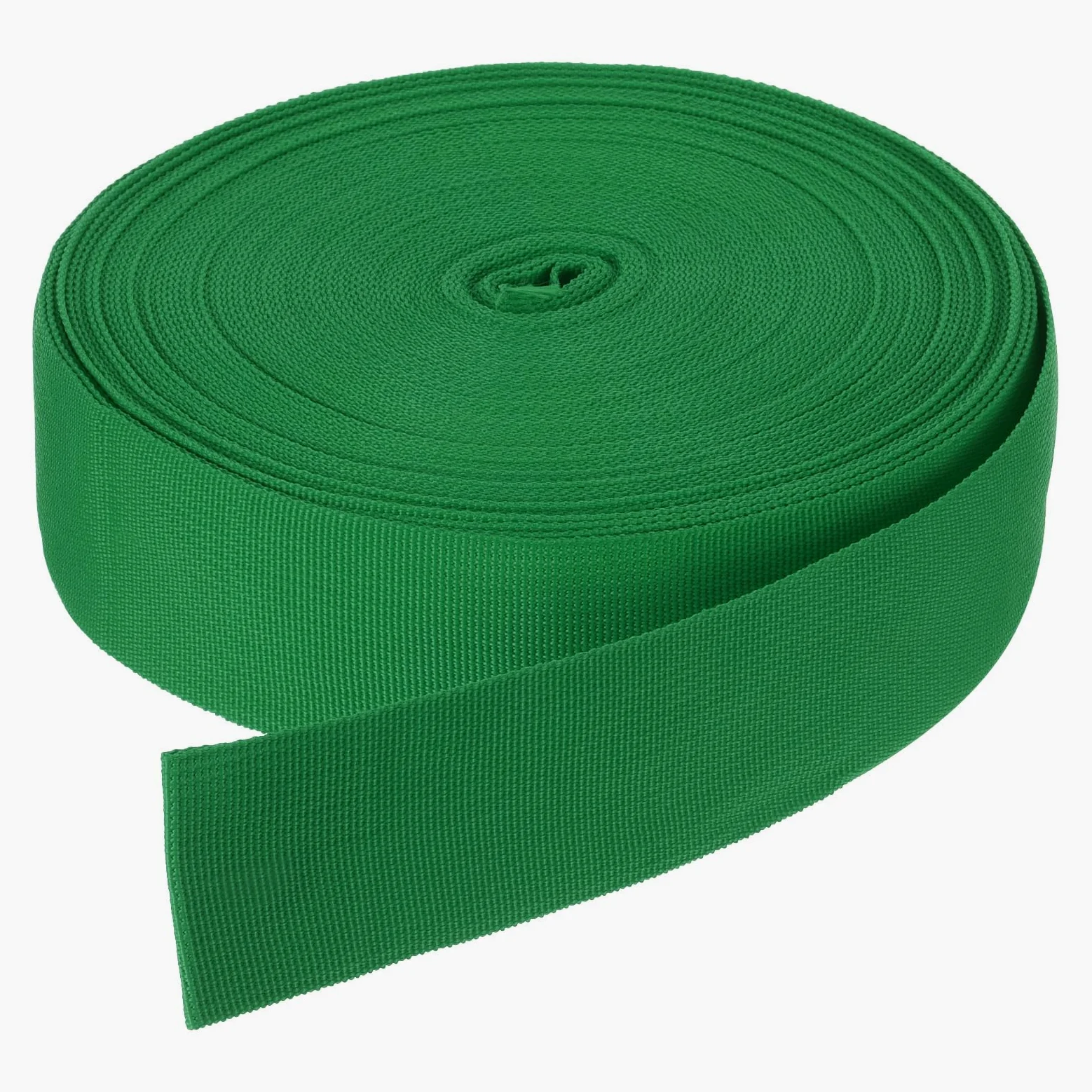 Correa de Nylon 45 Metros x 50 mm para Manualidades Costura Reparación Verde