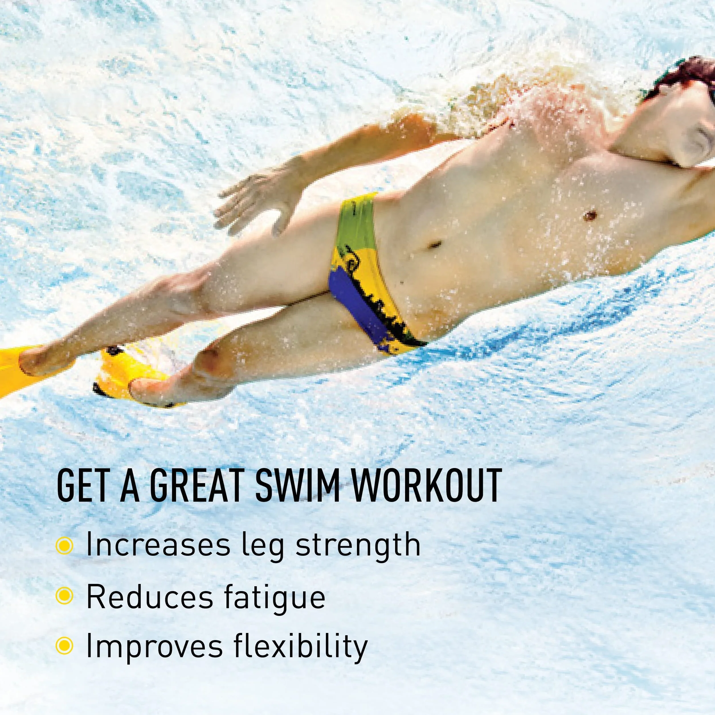 FINIS Aletas de Natación Z2 Gold Zoomers - Aletas de Entrenamiento de Hoja Corta para Fuerza y Velocidad - Ajuste de Goma Natural - Talla