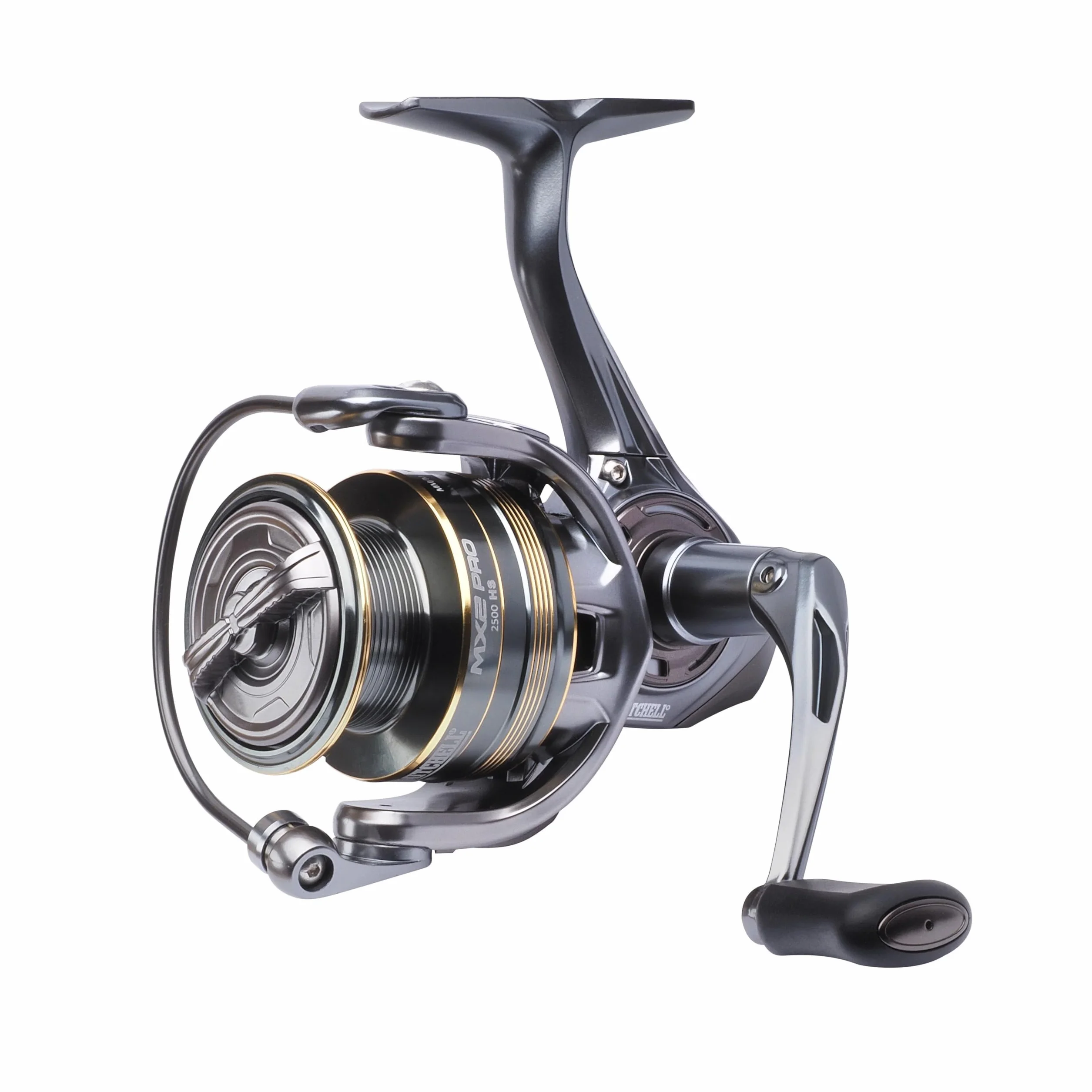 Mitchell MX2 Pro Spinning Reel, Freshwater Angler Fishing Reel Pike Perch & Zander, Aluminum Spool, Robust Ambidextrous 1000-4000 Reel Size 5.2:1 Gear Ratio