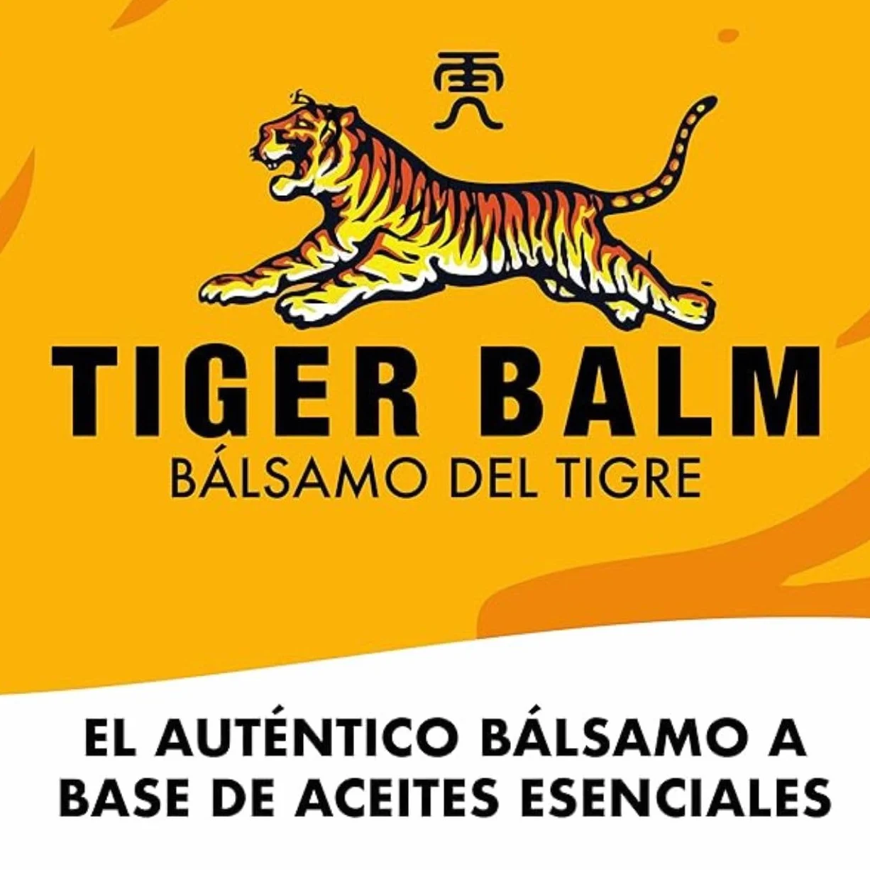Tiger Balm Bálsamo del Tigre Blanco Efecto Frío para Masajes Deportivos con Alcanfor y Mentol 19 g
