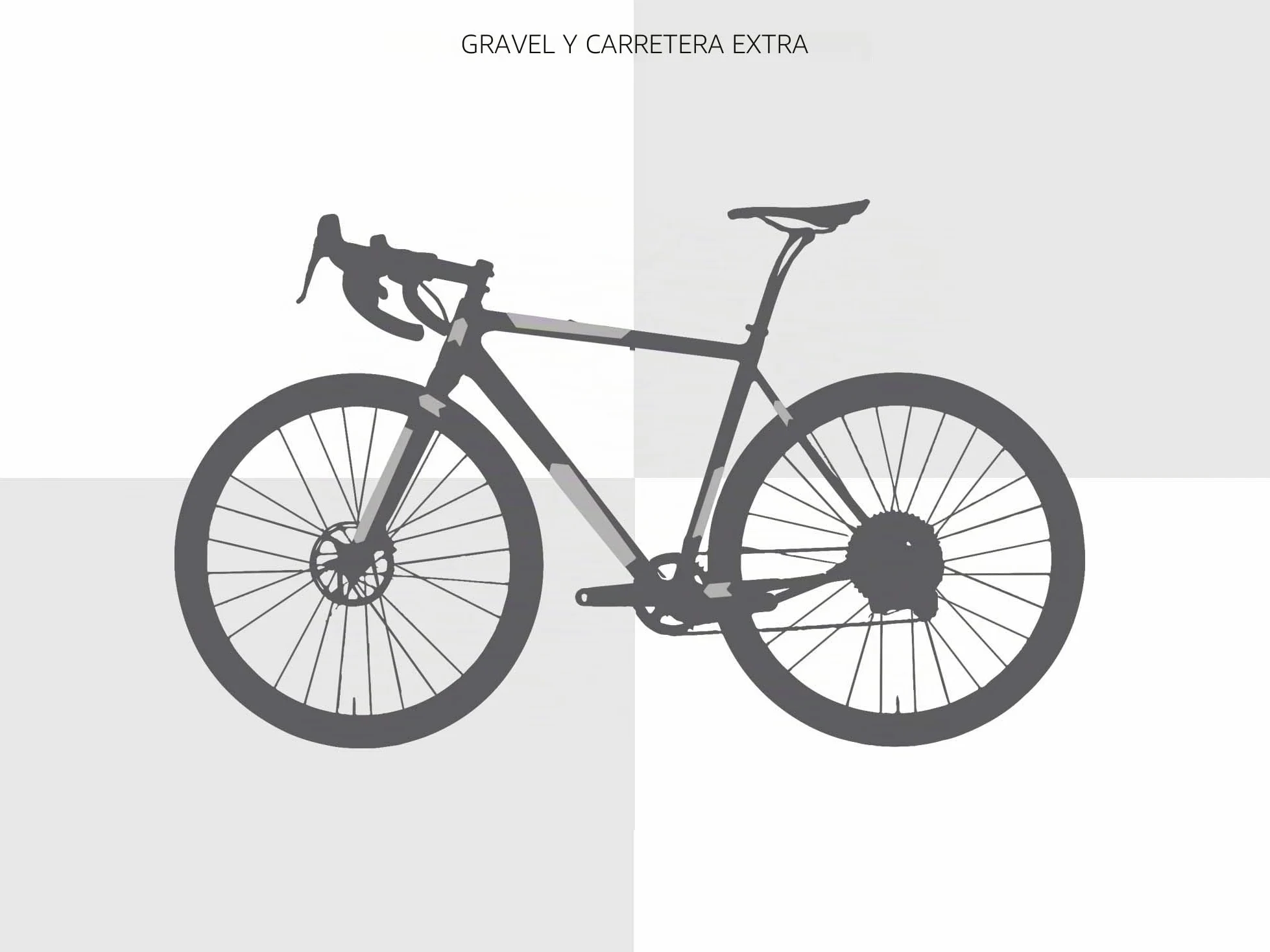 All Mountain Style Protector Cuadro Bicicleta Carretera y Gravel - Kit 18 Piezas PVC Adhesivo - Protección Ligera y Resistente contra Arañazos y Golpes