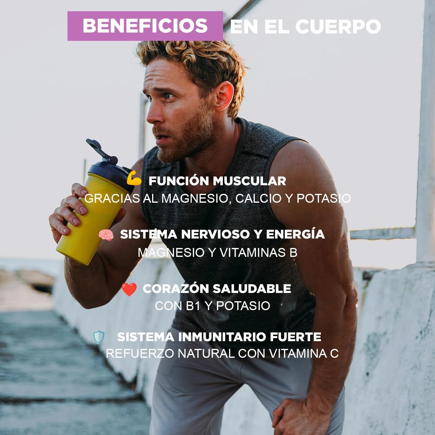 Electrolitos en Polvo Limón 160 g | Sales Minerales con Magnesio, Potasio, Calcio, Sodio + Vitaminas B y C Drasanvi