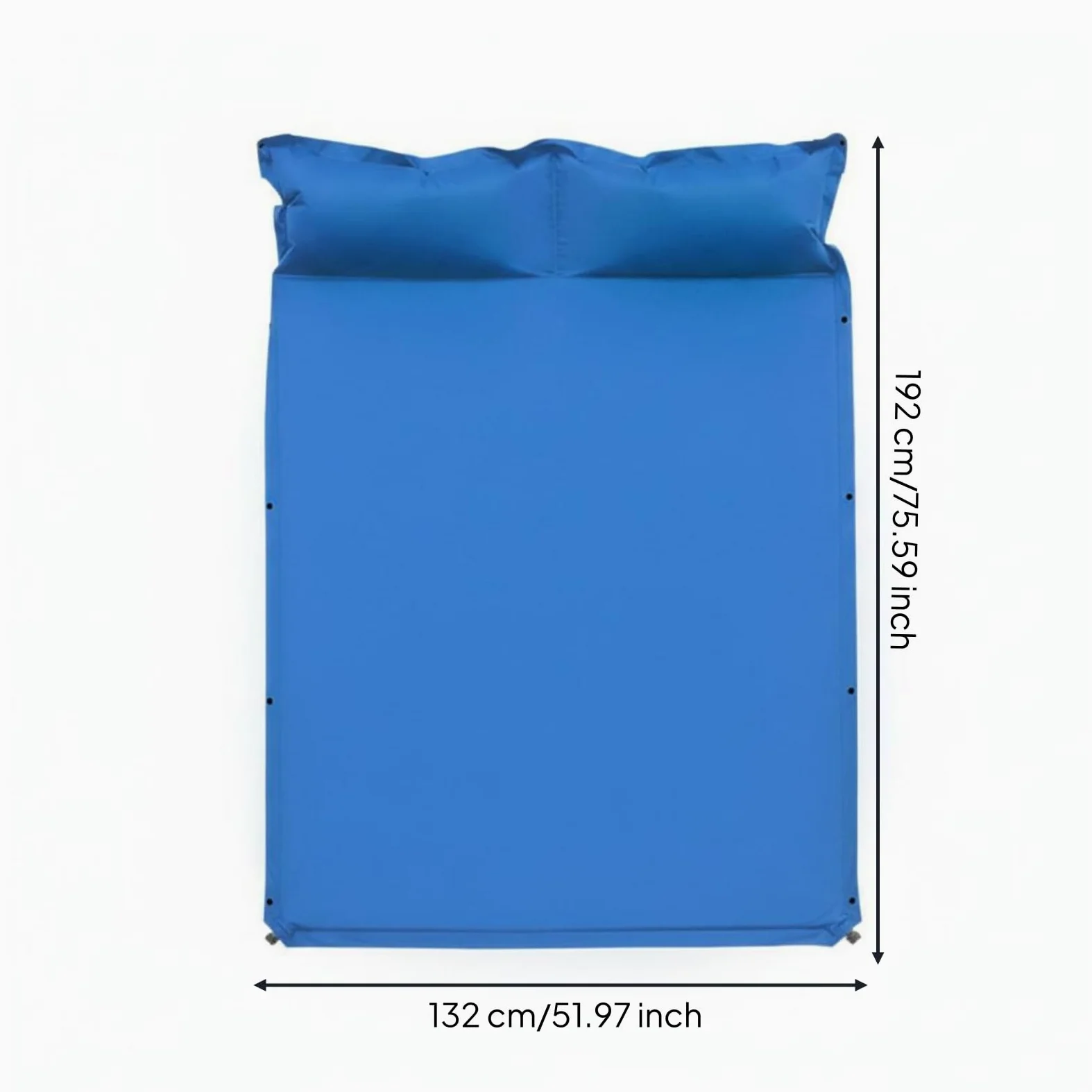 predolo Colchón Industrial Autoinflable Colchoneta Aislante Esterilla Almohadilla de Construcción Confortable y Resistente para Camping en Tienda Excursión Acampada Picnic