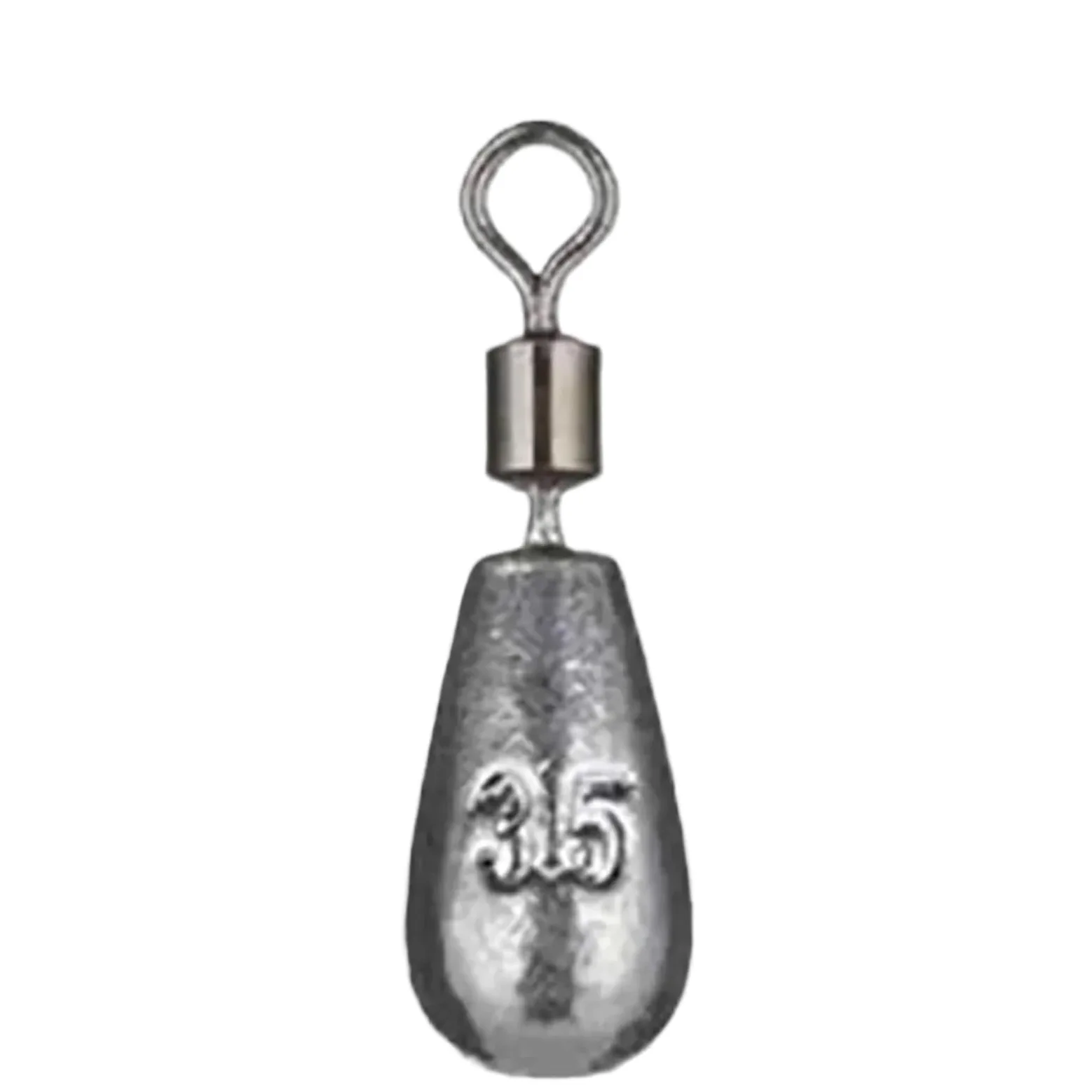 Juego de 15 plomadas de pesca de 3,5 g, 5 g, 7 g, 10 g, 14 g, 20 g, tubo de plomada, colgante de metal, kit de aparejos de mar, herramienta para deportes al aire libre (3,5 g)