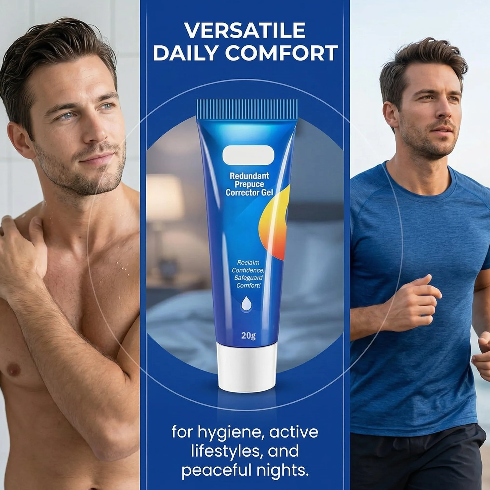 Gel Corrector de Fimosis, Crema para Estrechamiento del Prepucio, Ingredientes Naturales