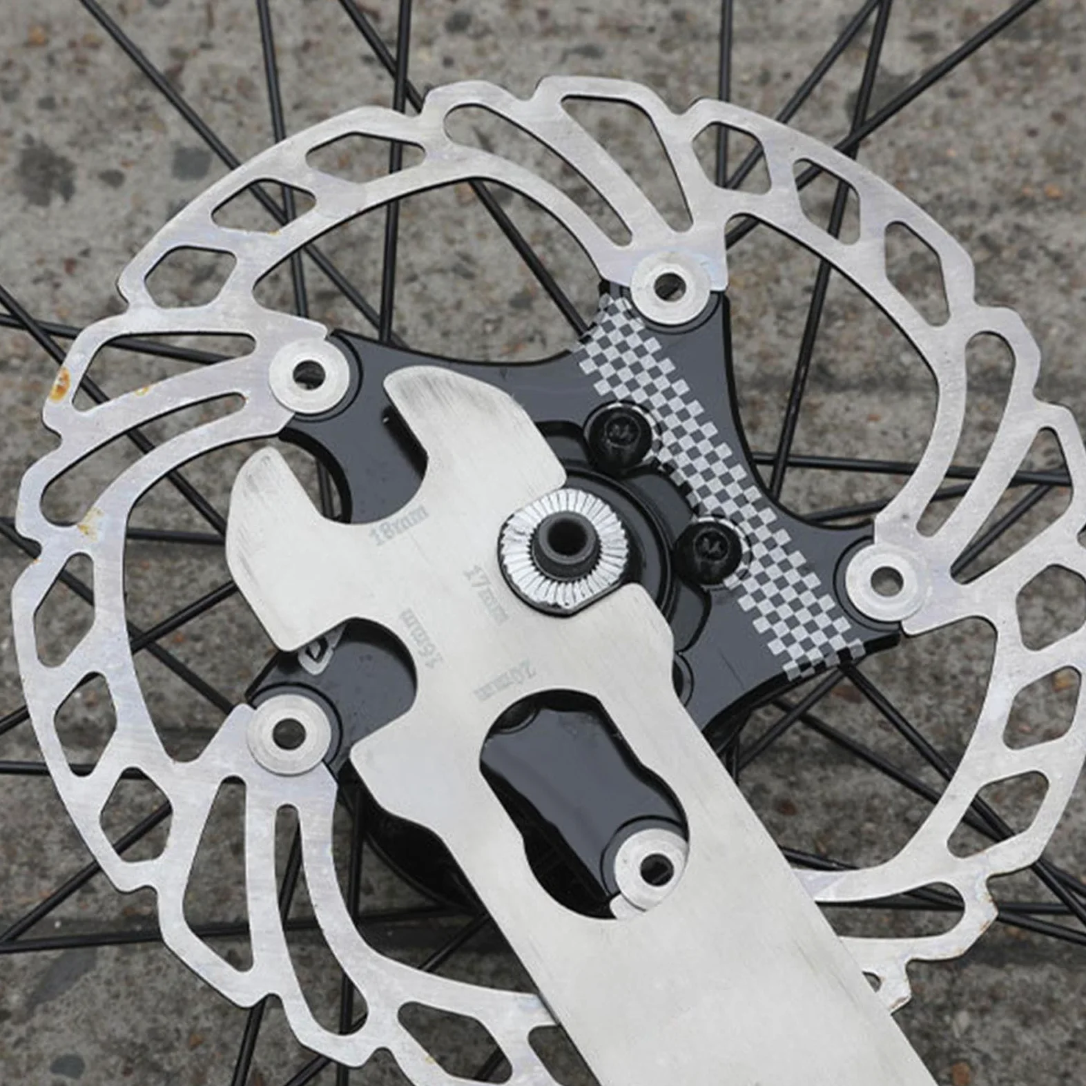 Kit de herramientas de reparación para bicicletas Llave Con Estuche De | Herramientas Bicicleta para cadena, freno, neumático, sillín, y para en casa, taller y garaje
