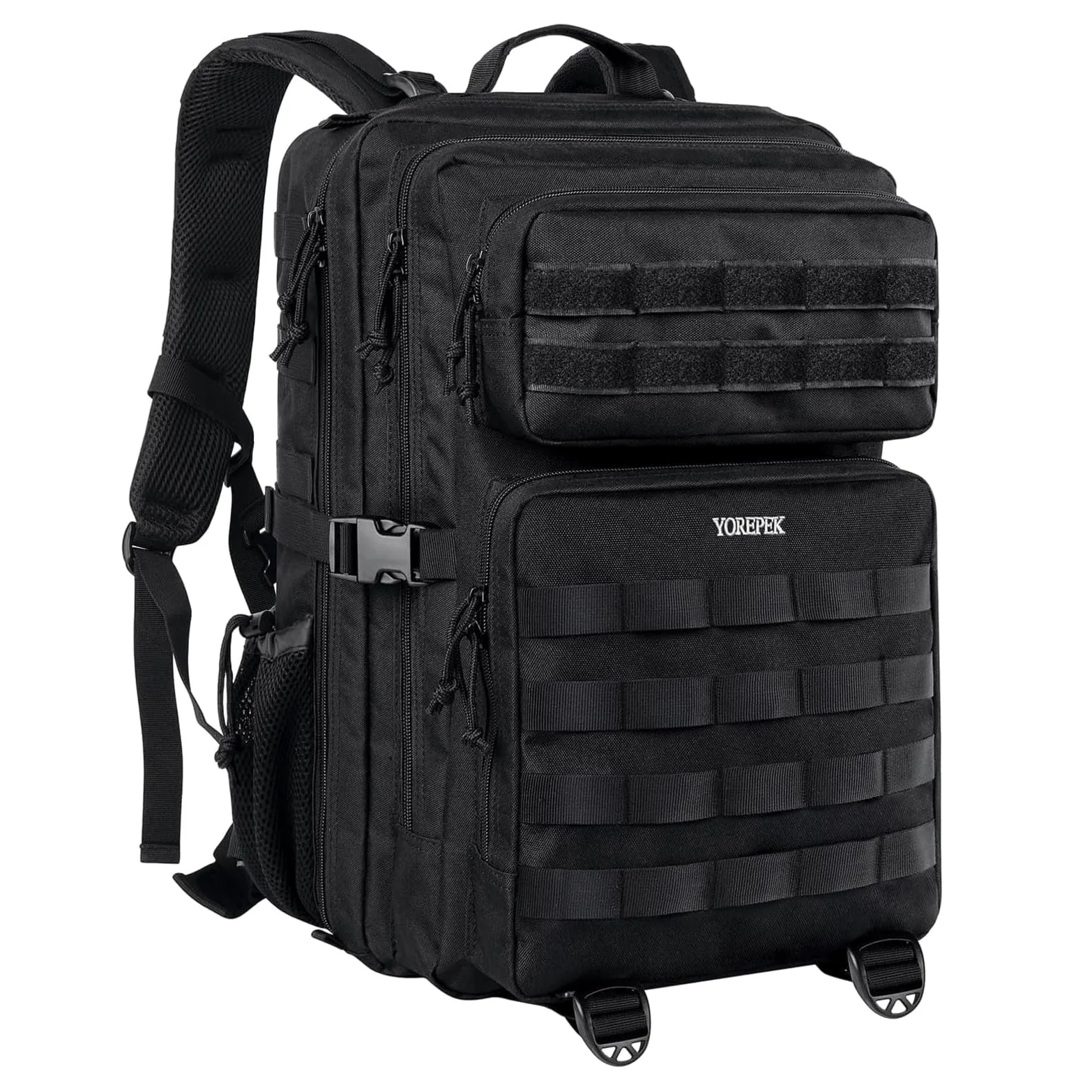 YOREPEK Mochila Militar 50L, Mochila Tactica Grande Molle Gym Backpack | Gran Capacidad Hombre Multifuncional Crossfit Viaje para GYM, Trekking, Camping, Senderismo, Deporte, Montañismo, Aire Libre
