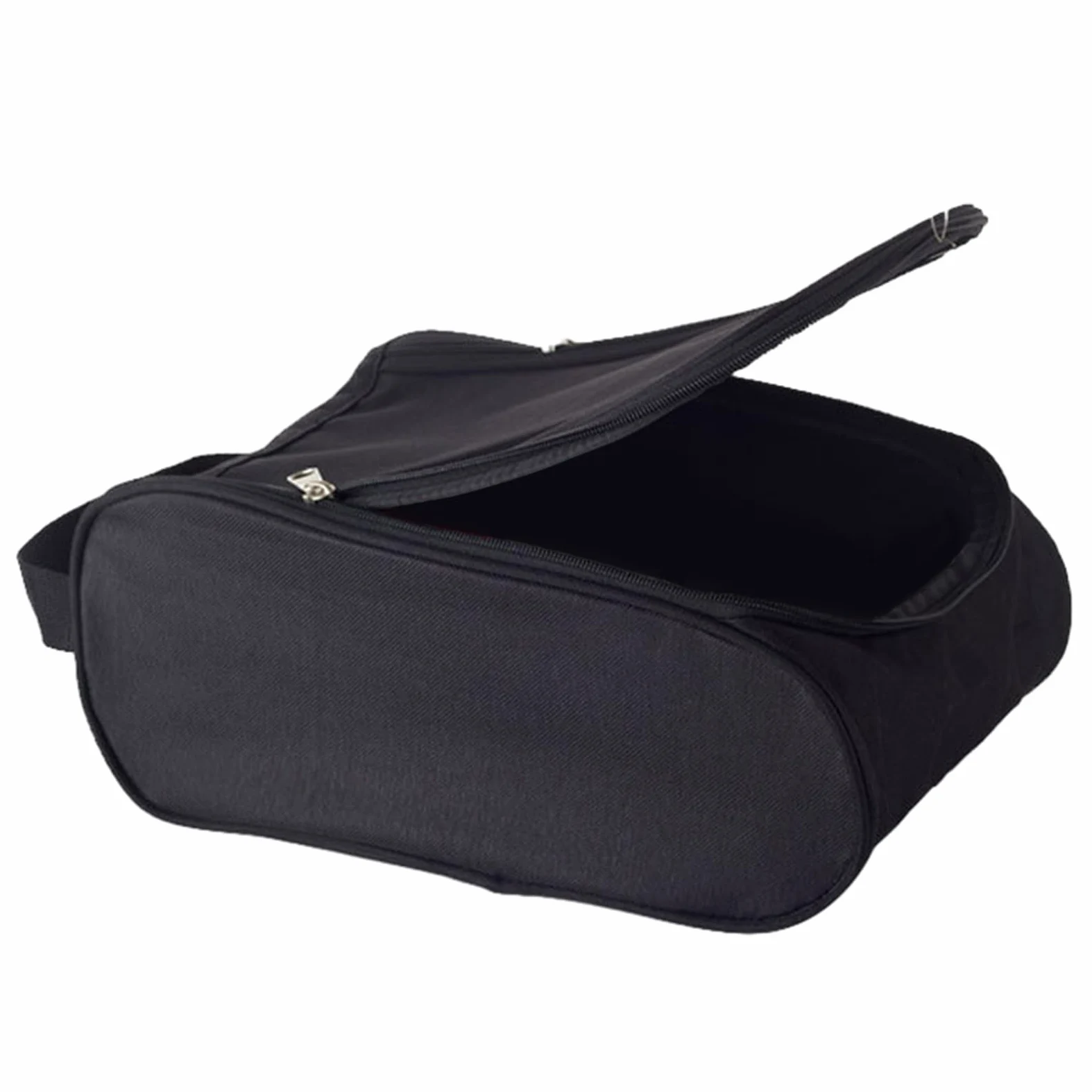 Bolsa para Botas de Fútbol Bolsa para Zapatos de Golf Bolsa para Botas Rugby con Cremallera Bolsa de Viaje Portátil Organizador para Viaje Escuela Cricket Botas de Caminata (Negro)
