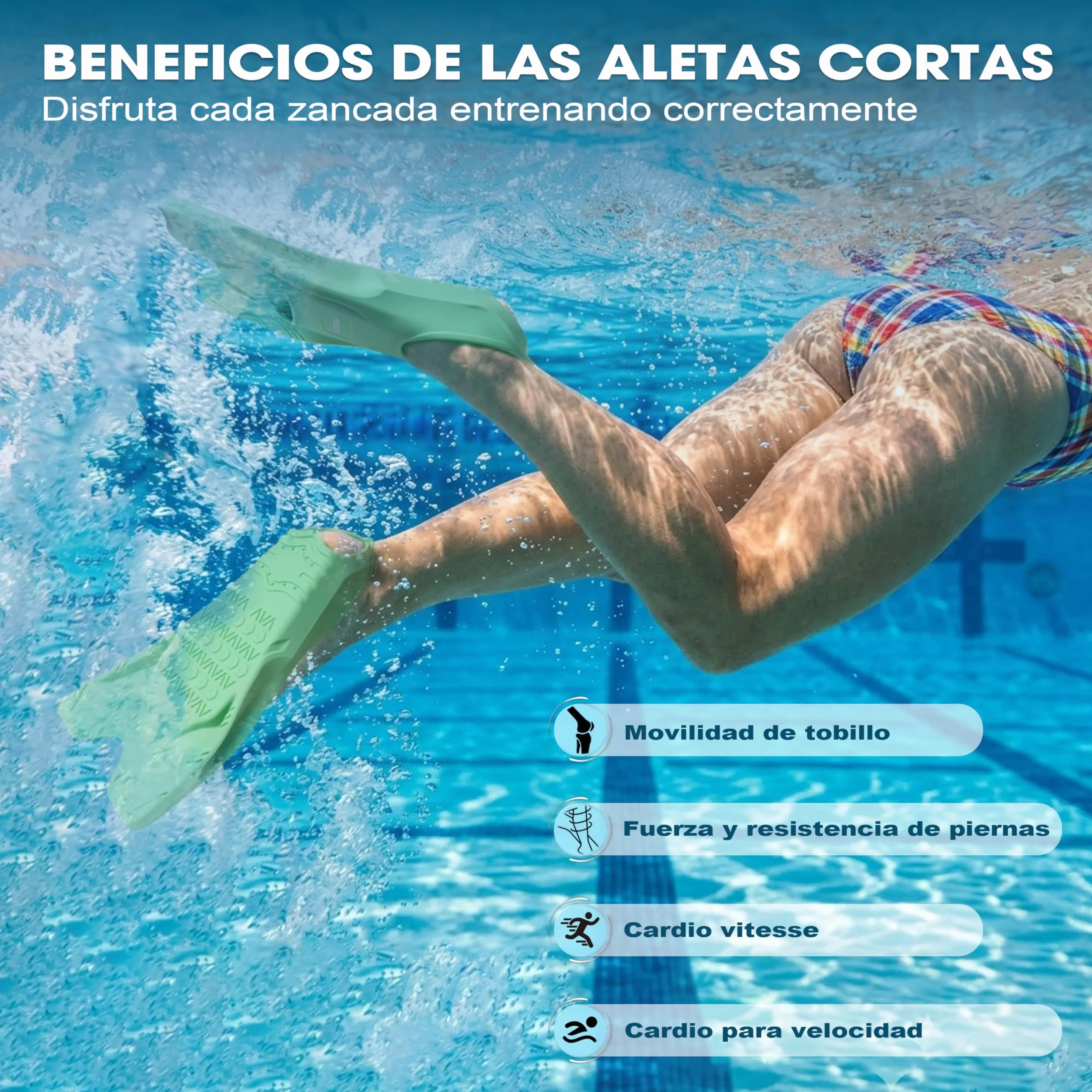 Hikeen Aletas Natacion Piscina de Talón Abierto: Aletas Cortas Natacion Silicona Pura para Adultos Jóvenes, Aletas Buceo Aletas Snorkel Punta Abierta Baja Resistencia, Incluye Bolsa de Malla