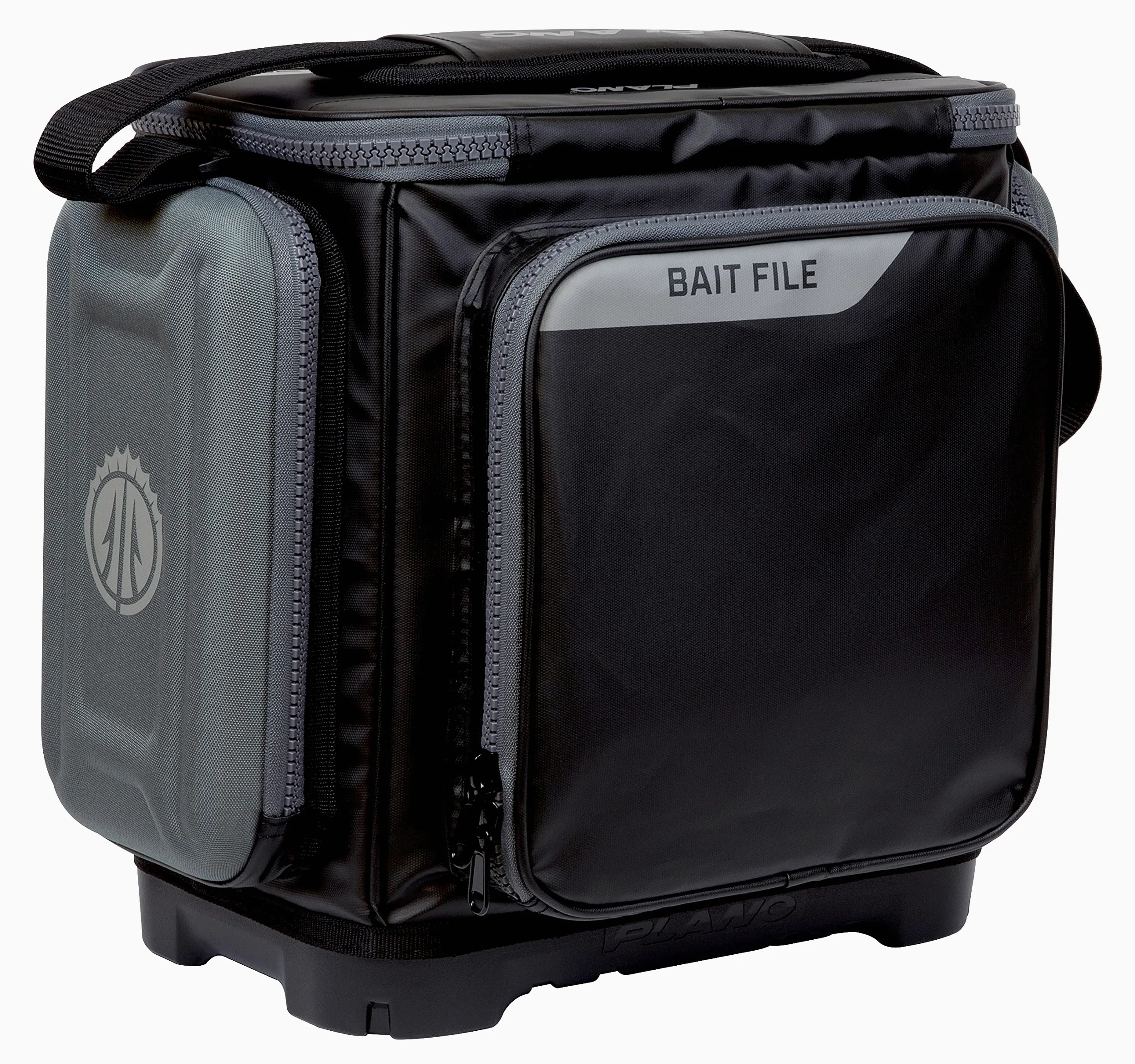 Plano KVD 3600 Signature Series - Bolsa de Aparejos de la Serie Signature, Color Negro con Costuras Rojas, Incluye 3 Cajas de Utilidad para Guardar, Almacenamiento de Pesca Personalizable, Tela