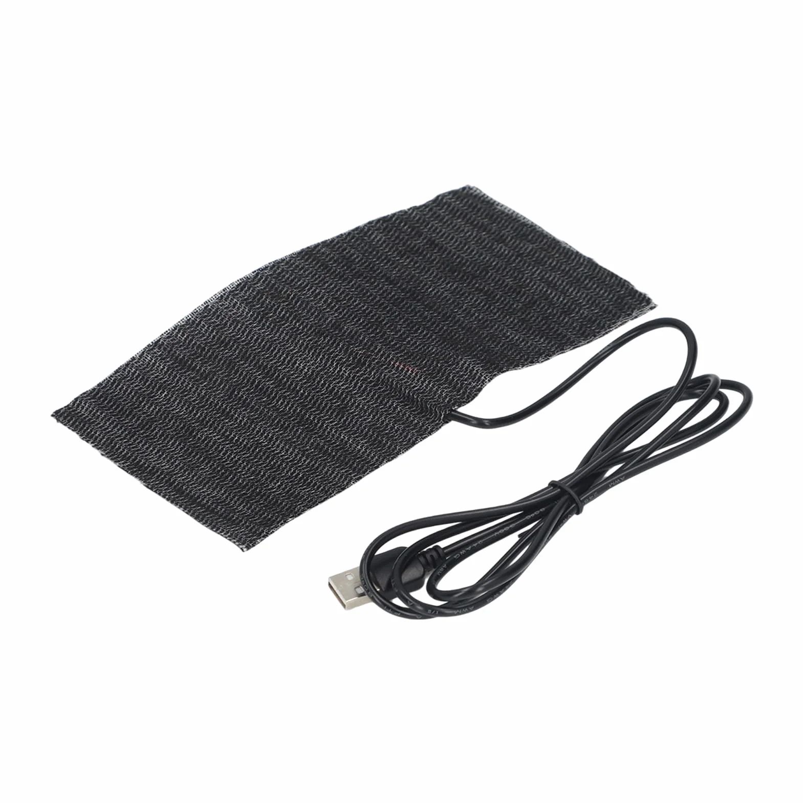 Hilitand Almohadilla eléctrica 5V USB Calentador para Mascotas 35-45°C 7.87x3.94 Pulgadas Negro