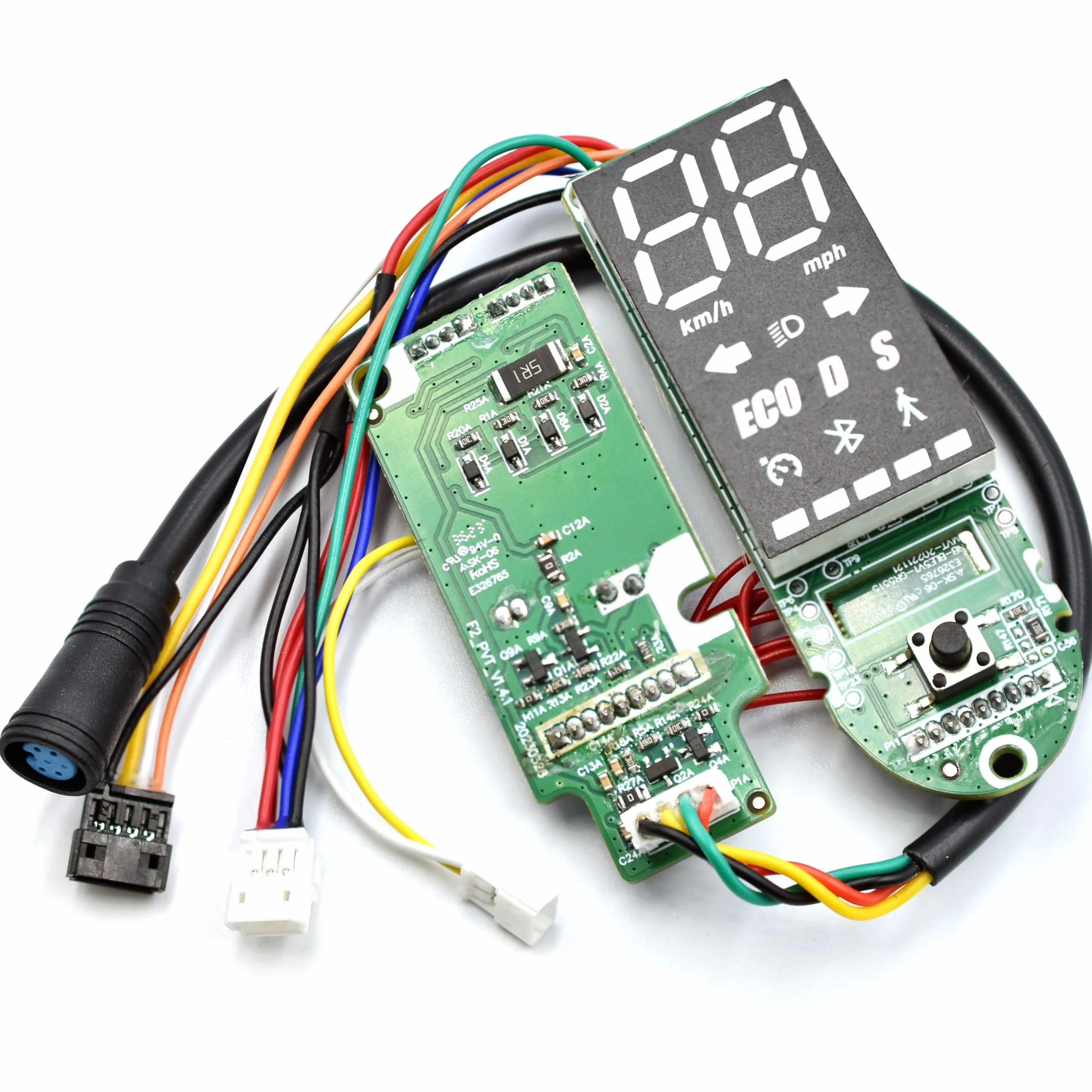 myBESTscooter - Placa de salpicadero BLE con indicador LED para scooter eléctrico Segway Ninebot F2 F2plus F2pro