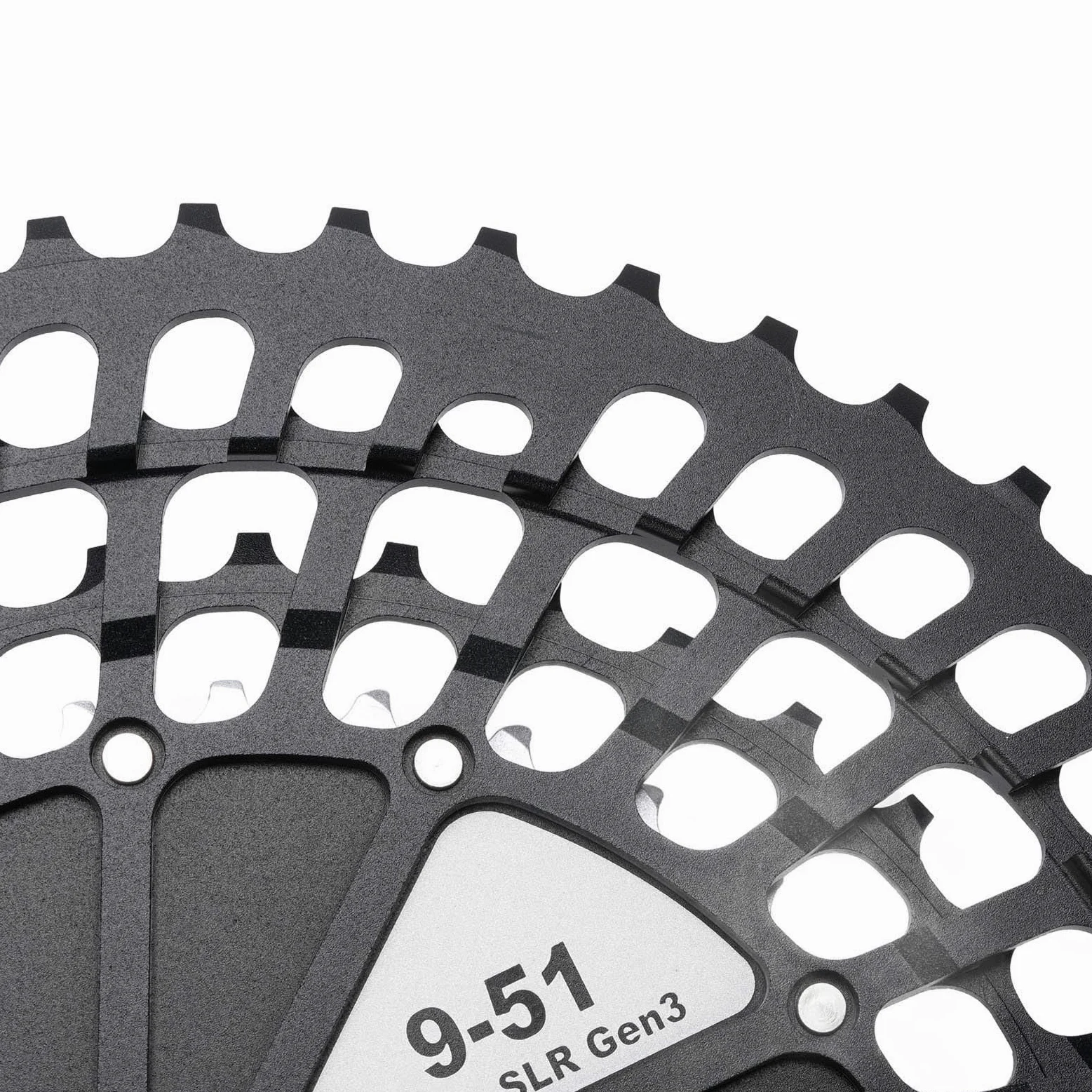 Tbest Cassette Ultraligero para Bicicleta de Montaña, Volante Hueco Integrado CNC de 12 Velocidades para una Conducción Suave