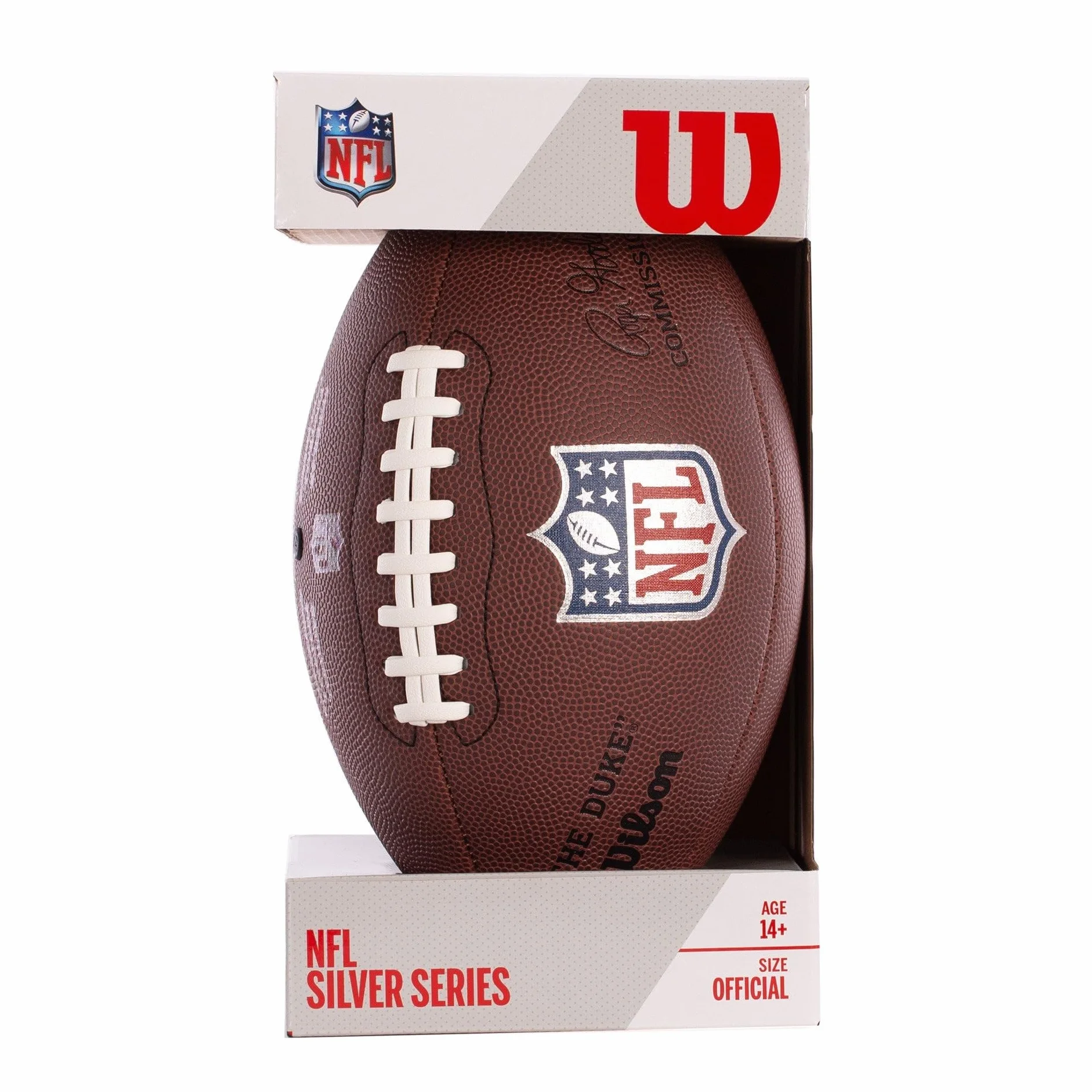 Wilson Balón Fútbol Americano NFL Duke Réplica - con Expositor -