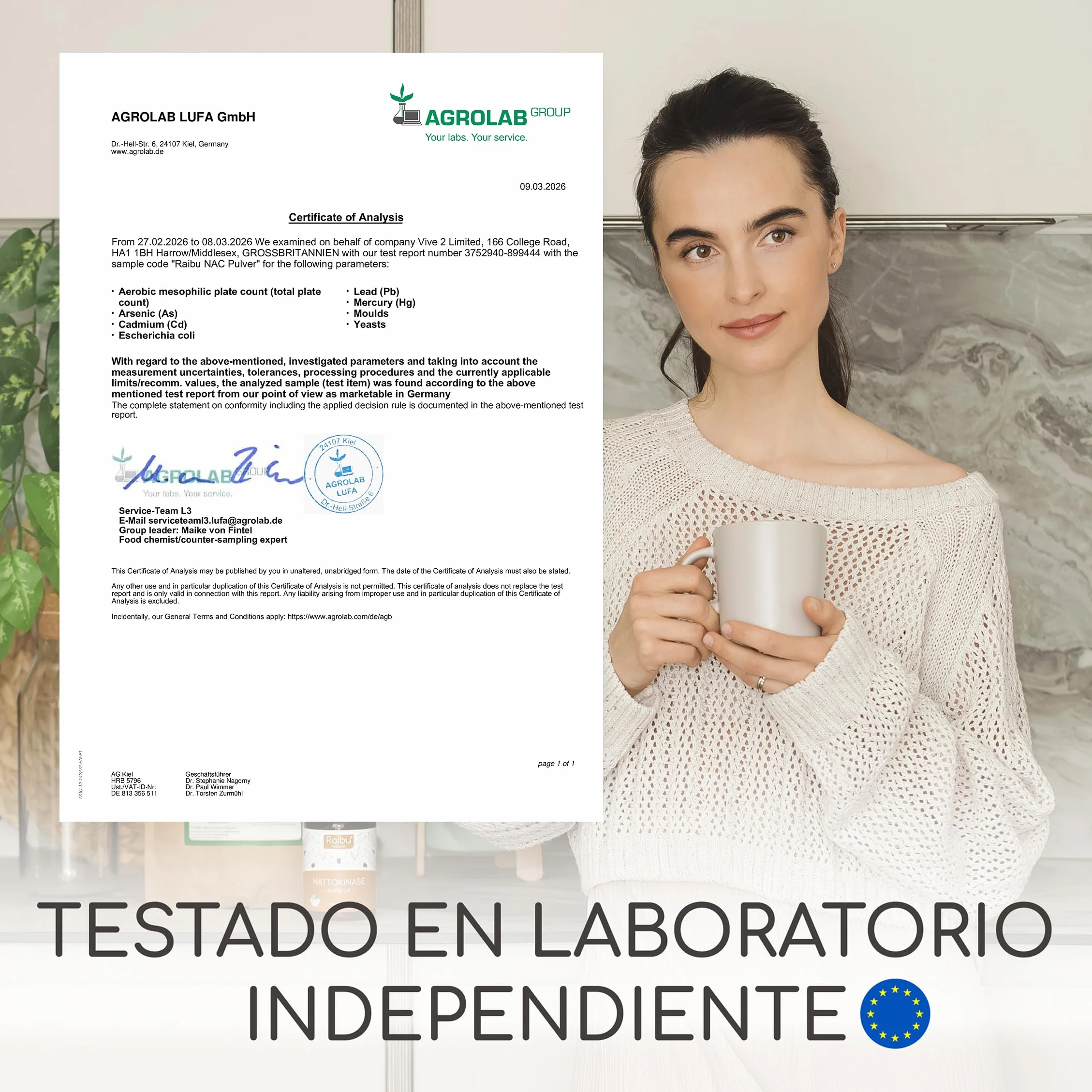 NAC N-Acetil-Cisteína 800 mg 200 Cápsulas Alta Biodisponibilidad Vegano