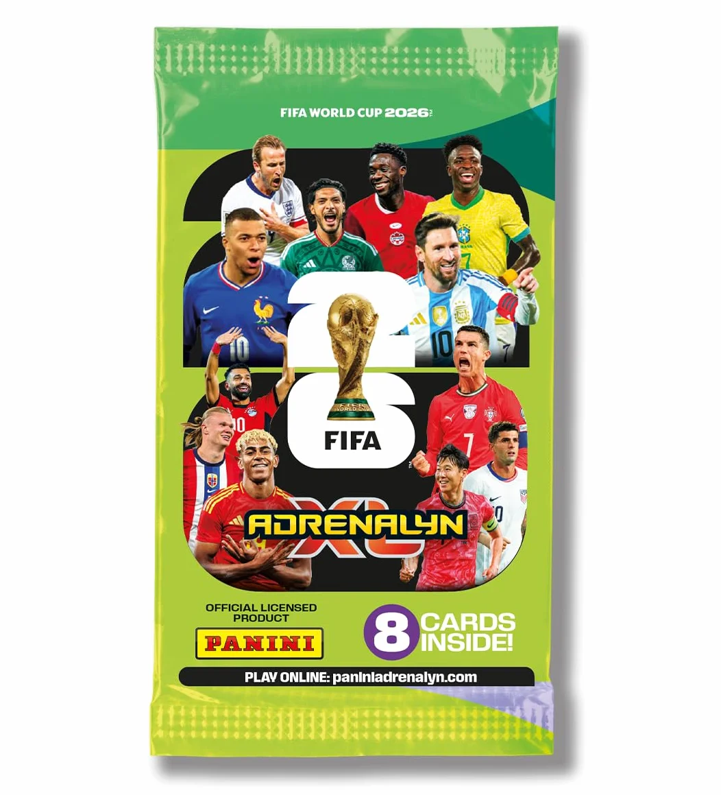 Copa Mundial de la FIFA 2026 Juego de Tarjetas comerciales 8 Fundas 10 Tarjetas edición Limitada