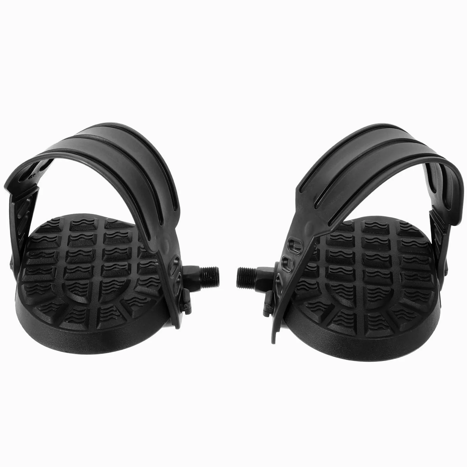 Pedal Bicicleta Estatica de Plástico Ligero Compatible con Bicicletas de Ciclismo Indoor, Incluye 2 Piezas para Reemplazo y Uso Cómodo