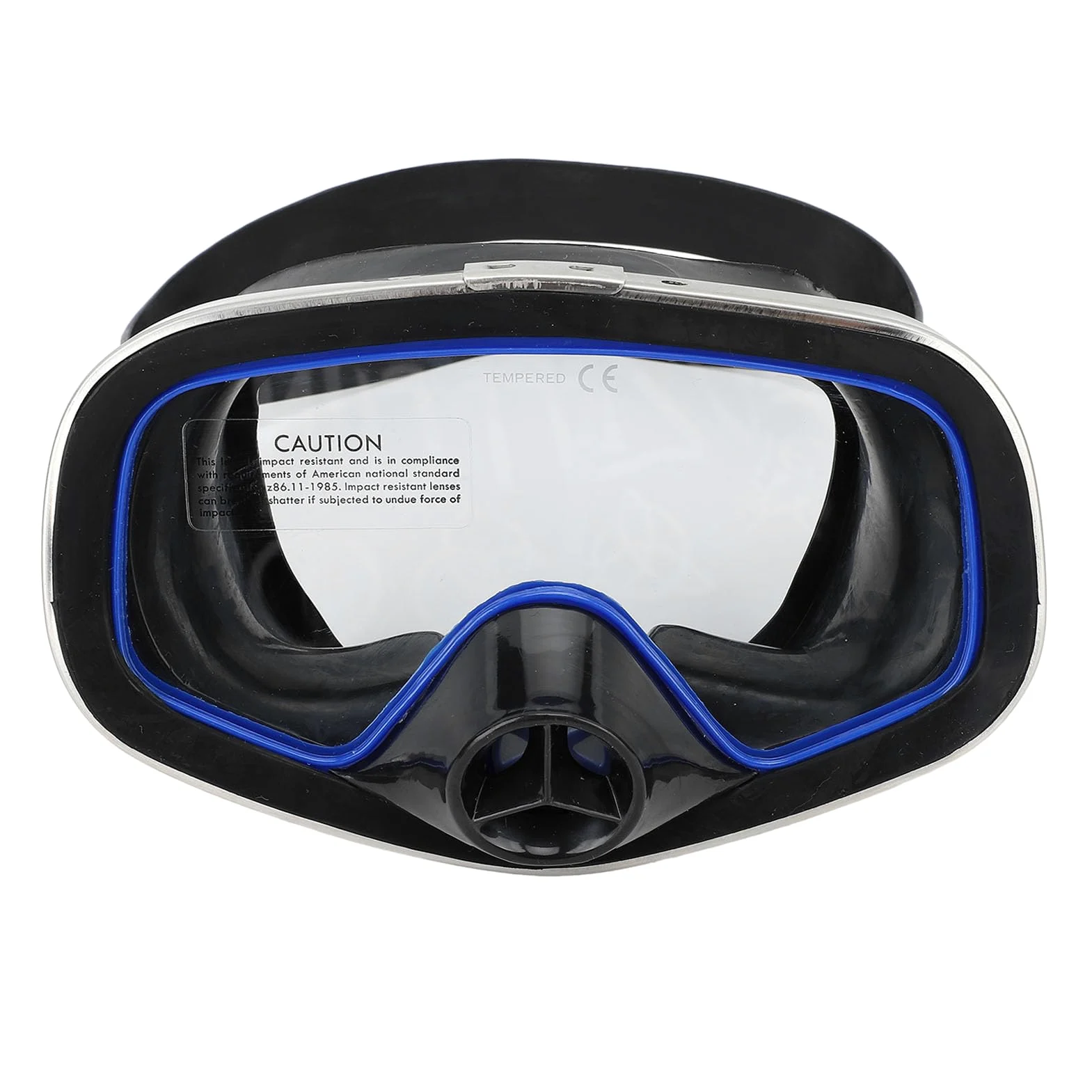 Generic Gafas de Buceo, Lentes de Vidrio Templado a Prueba de Agua de Silicona, Gafas Subacuáticas con Vista Clara para Bucear, Nadar, a Prueba de Arañazos, Cómodas para Bucear