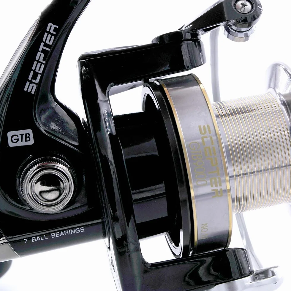 TICA Scepter GTB 9000 4.1 - Carrete de Pesca, Color Negro