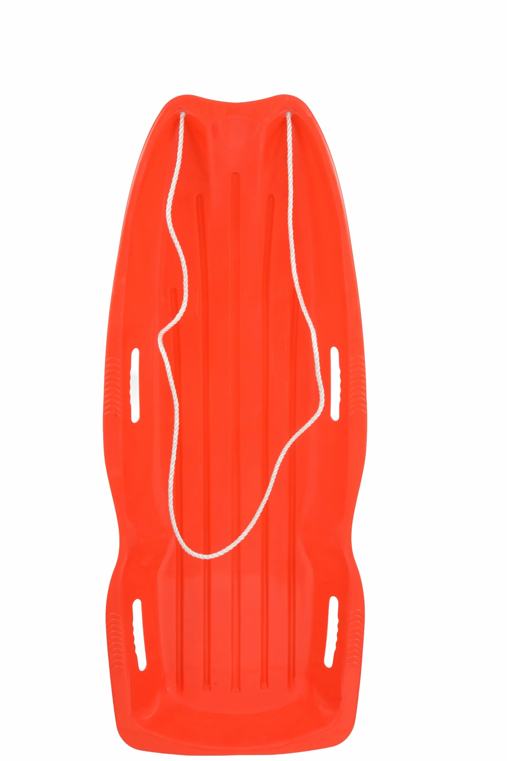 Trineo de Nieve Grande, Rojo, 120 x 51 x 14,5 cm