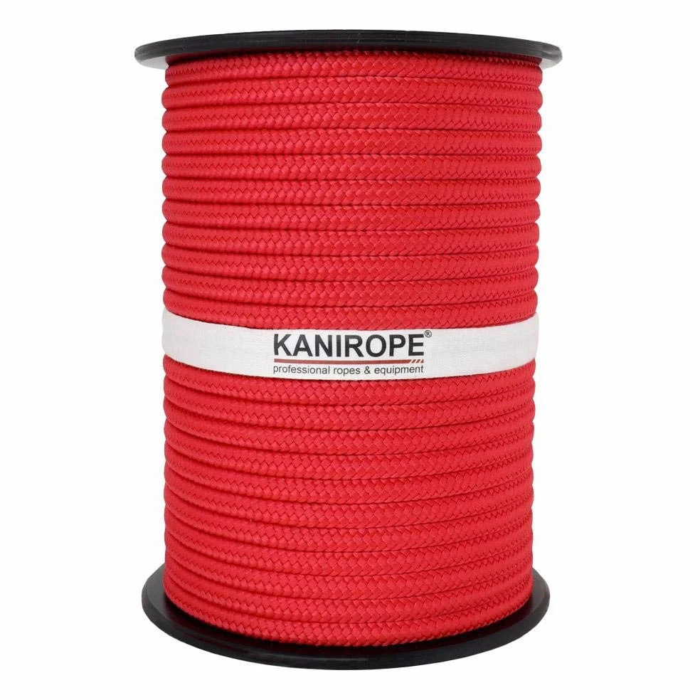 PP cuerda cuerda de polipropileno (SH 12 mm 250 m Color Rojo (0114) trenzado