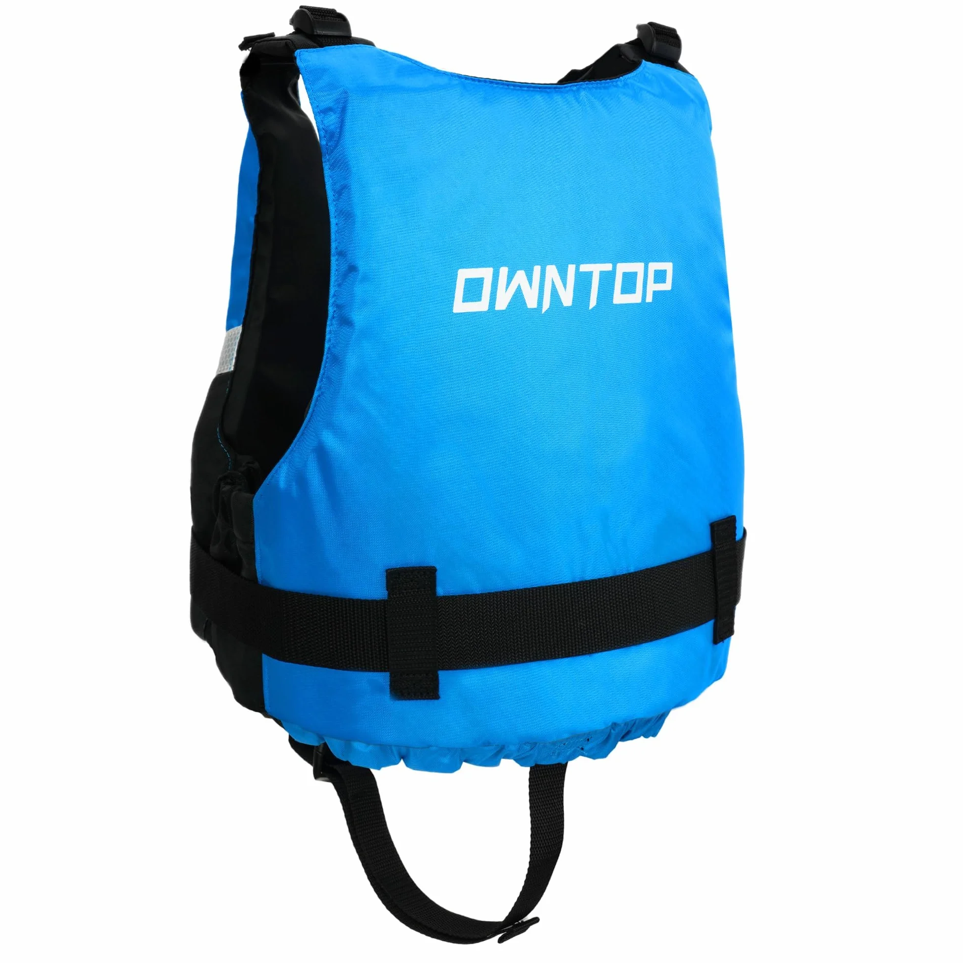 Owntop Ayuda a la Flotabilidad para Adultos, Chaleco de Natación Ligero, Chaleco de Flotabilidad Ajustable con Correa de Entrepiema para Kayak, Pesca y Paddle Surf