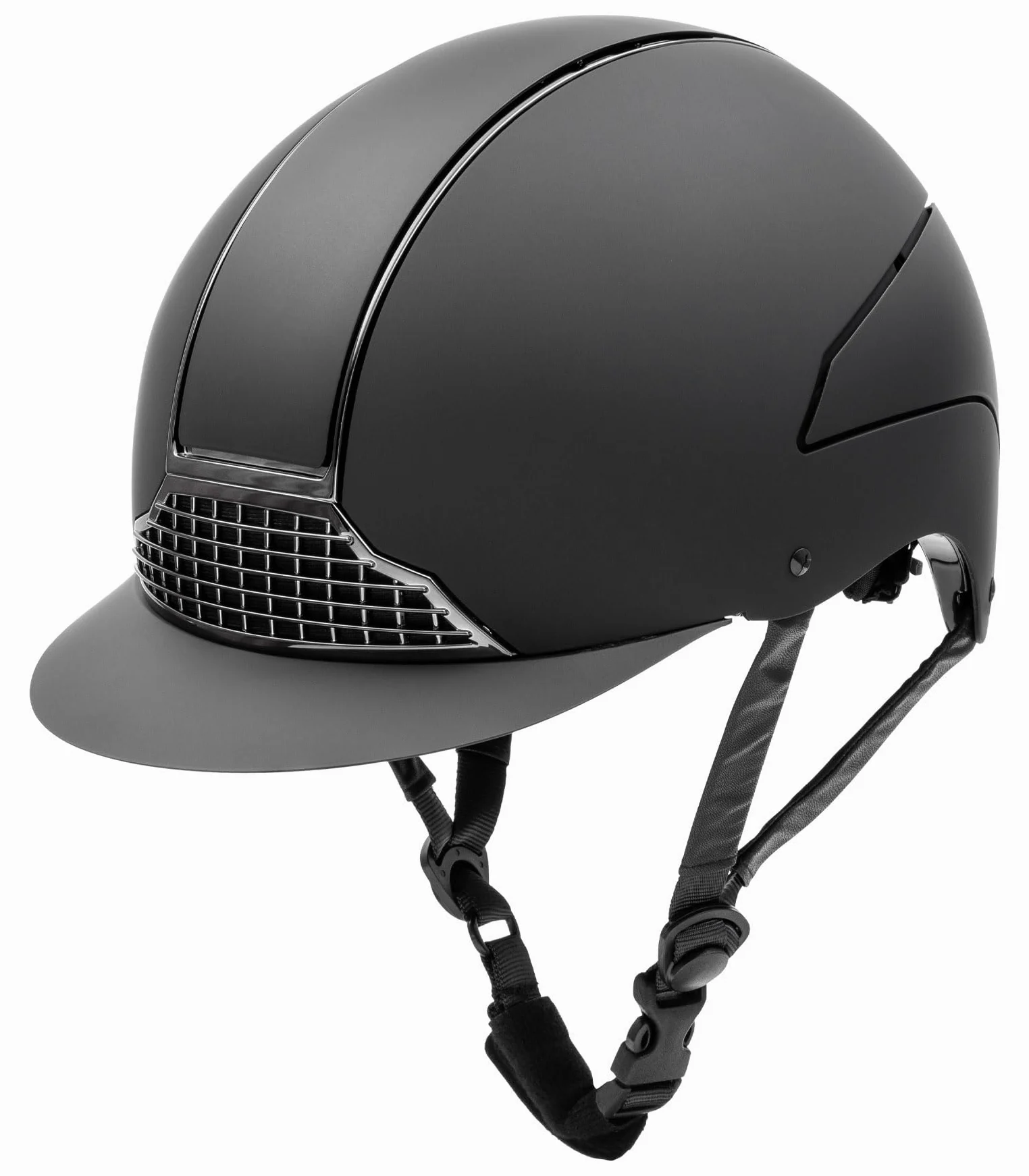 SWING H24 - Casco de equitación cromado