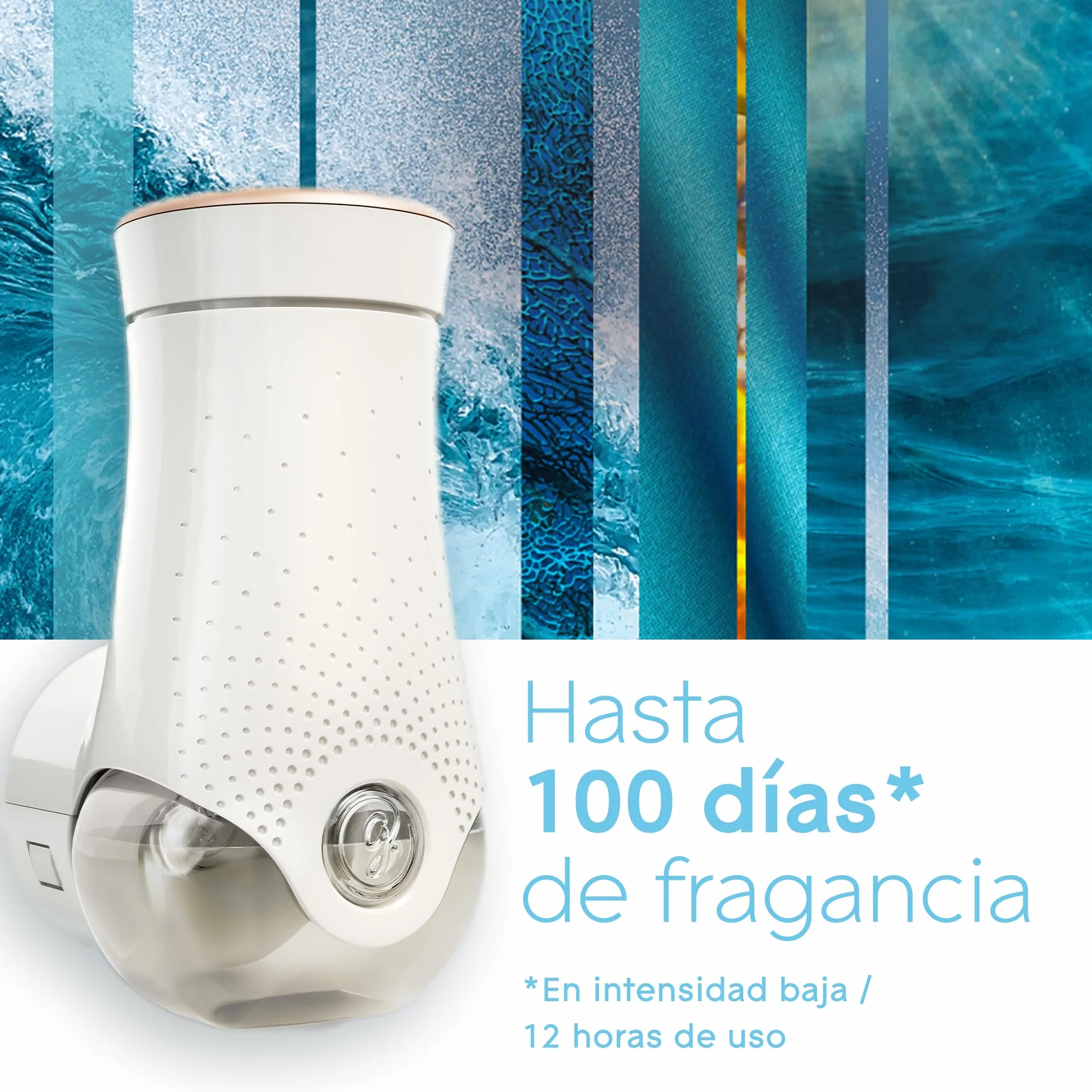 Glade Ambientador Eléctrico Líquido Regulable Sensual Sandalwood & Jasmine, 1 Recambio
