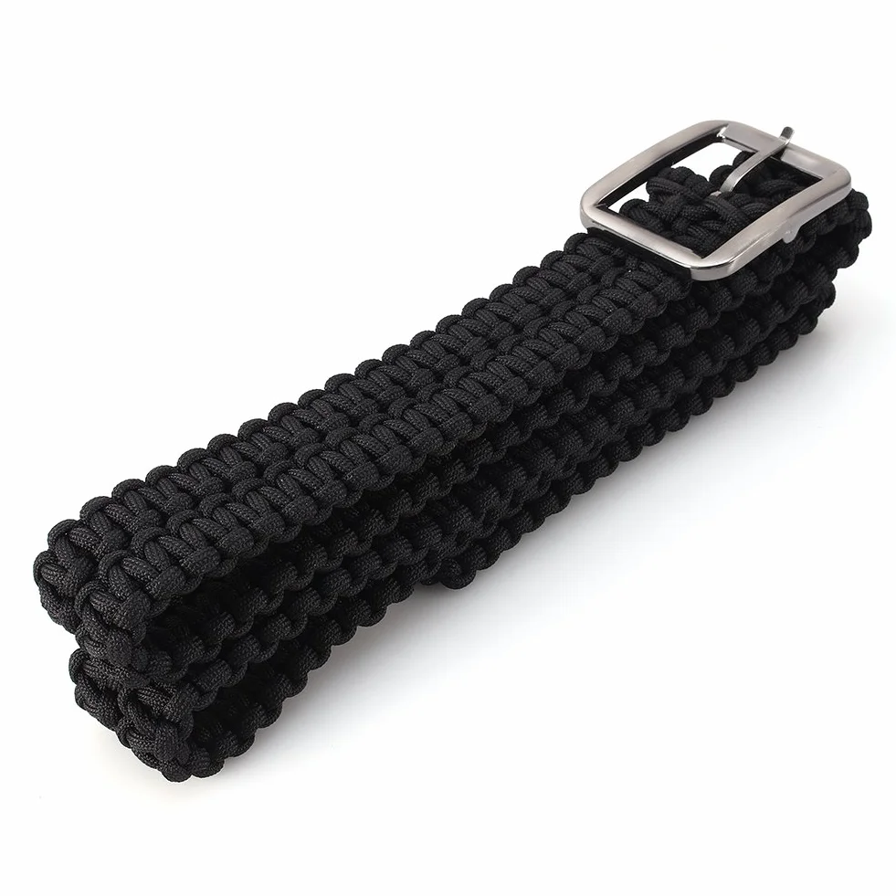 Alomejor Cinturón Paracord 550 Supervivencia para Rifle, Escopeta y Ballestas