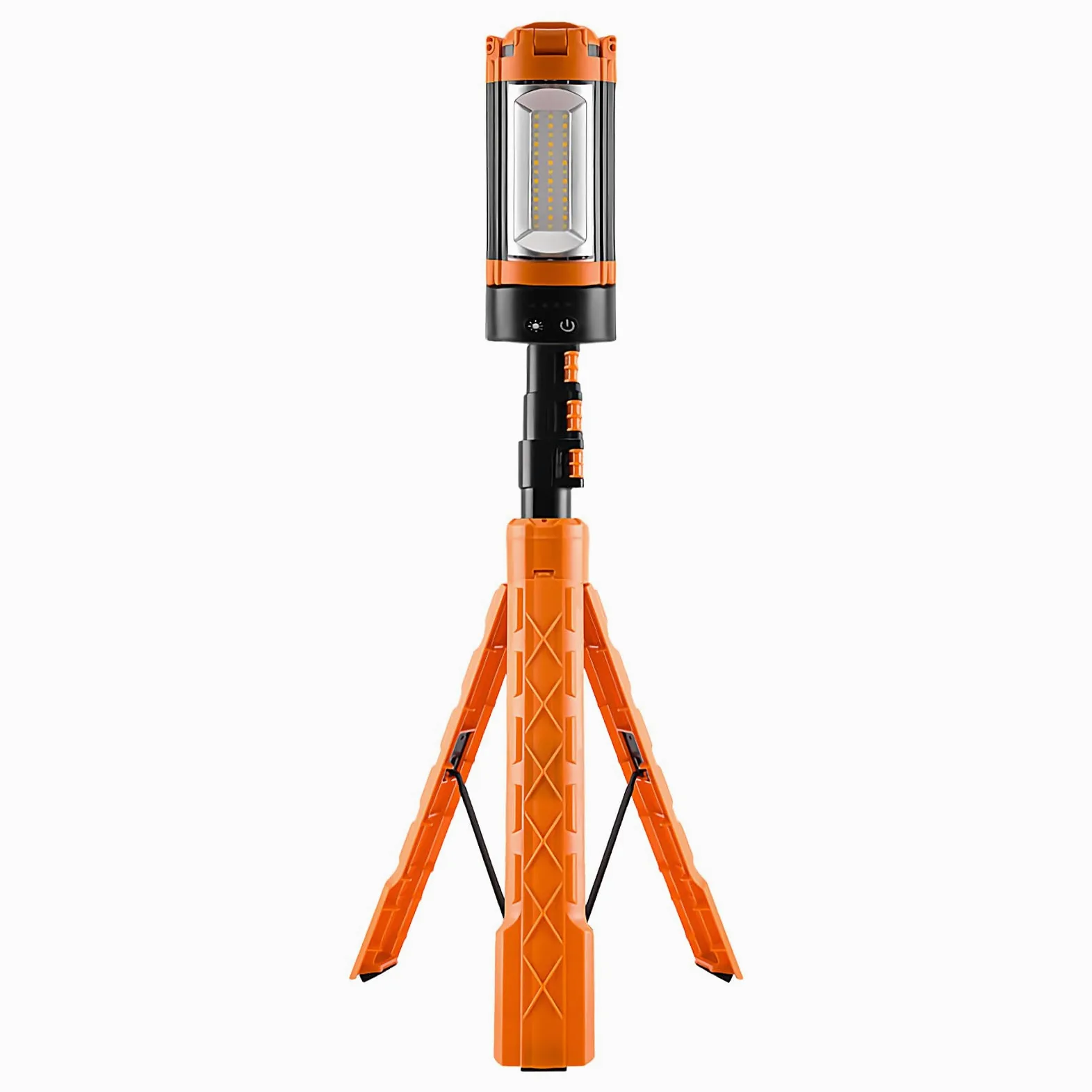Lámpara Recargable de Camping con Soporte Lámpara LED portátil con soporte, | Lámpara de Trabajo Recargable para Inspección Nocturna en Obras Taller Mecánico Garaje