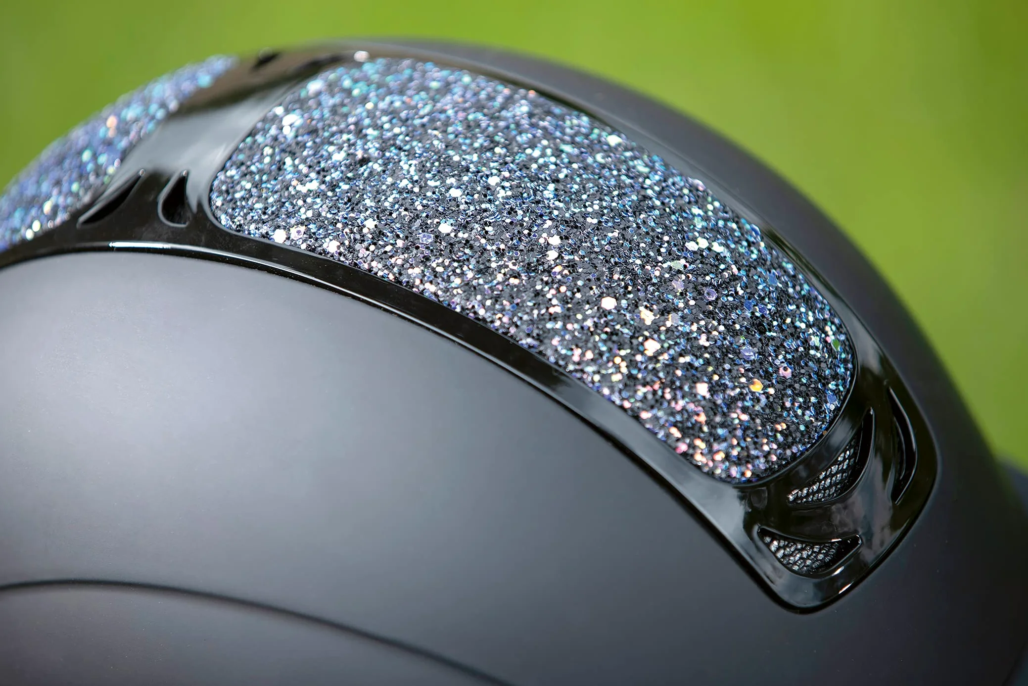 HKM Glamour Casco de equitación, Unisex Adulto