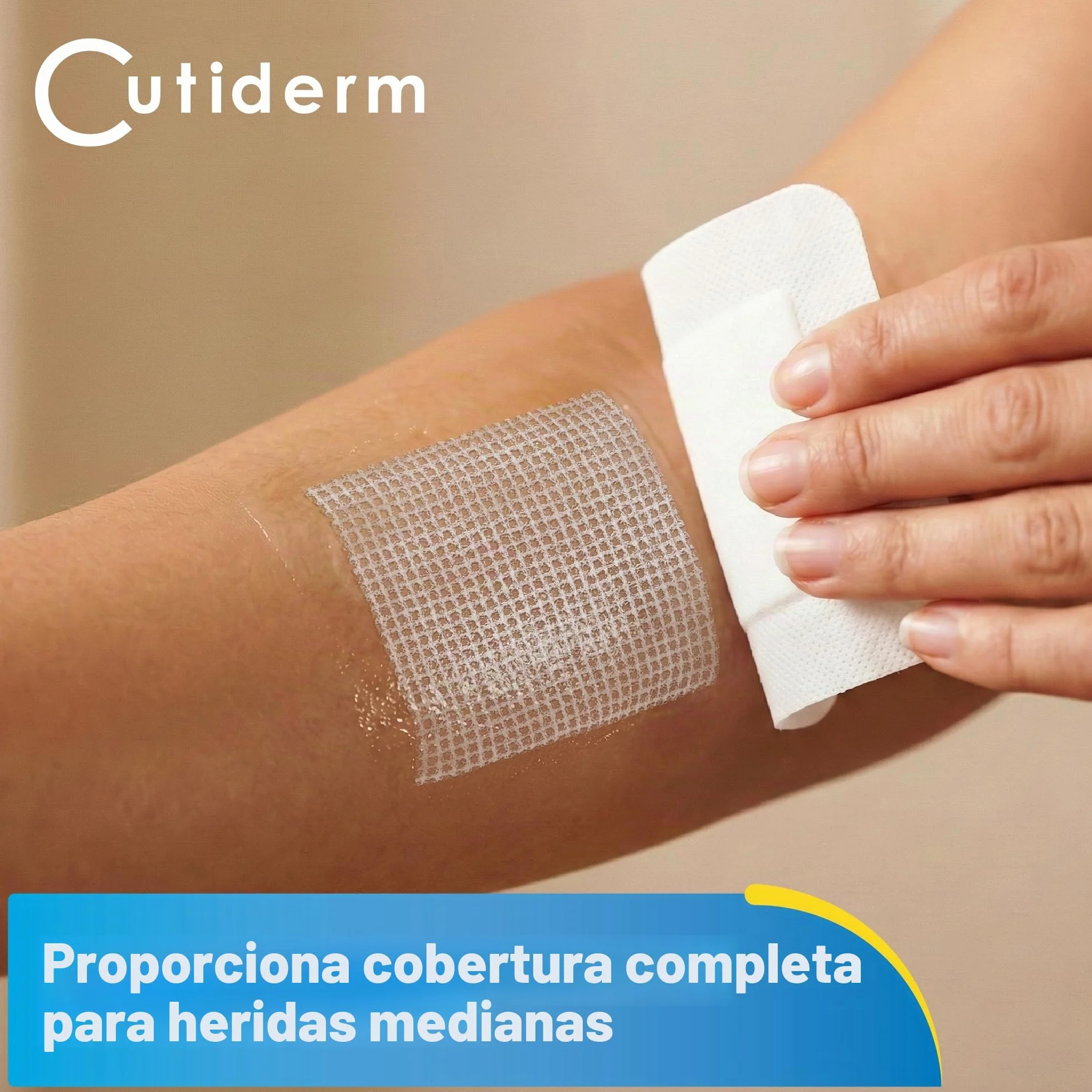Cutiderm Apósitos De Gasa De Parafina 5cm x 5cm Paquete 20 unidades