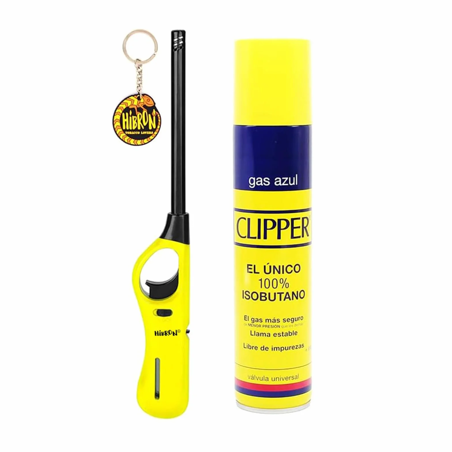 Encendedor Cocina Barbacoa Gas Azul 300 ml Recargable Soplete