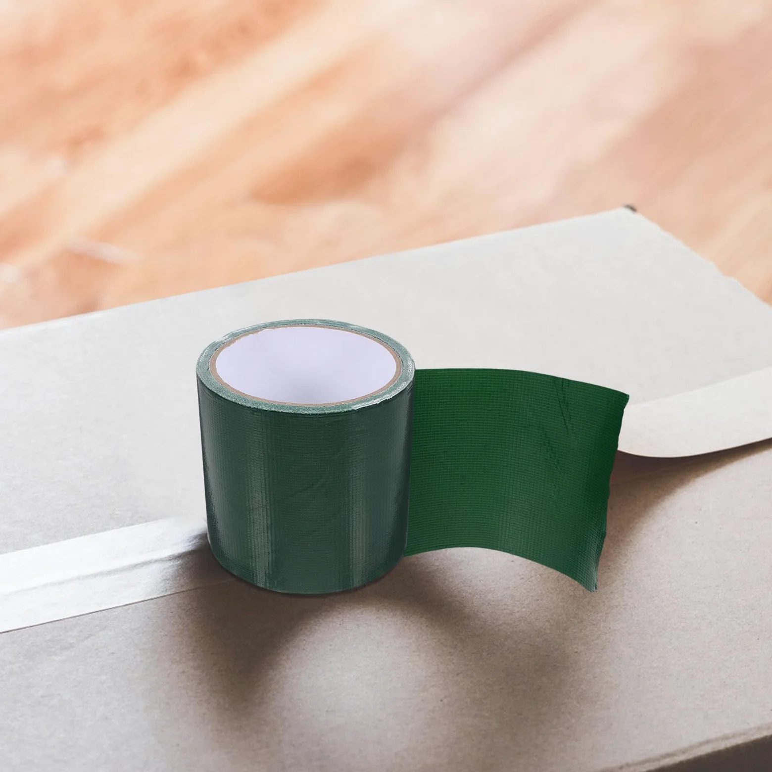 Cinta de Reparación para Toldos de Nylon Diseño Protector y Resistente al Desgaste para Reparación y Equipo al Aire Libre, 1 Rollo Verde