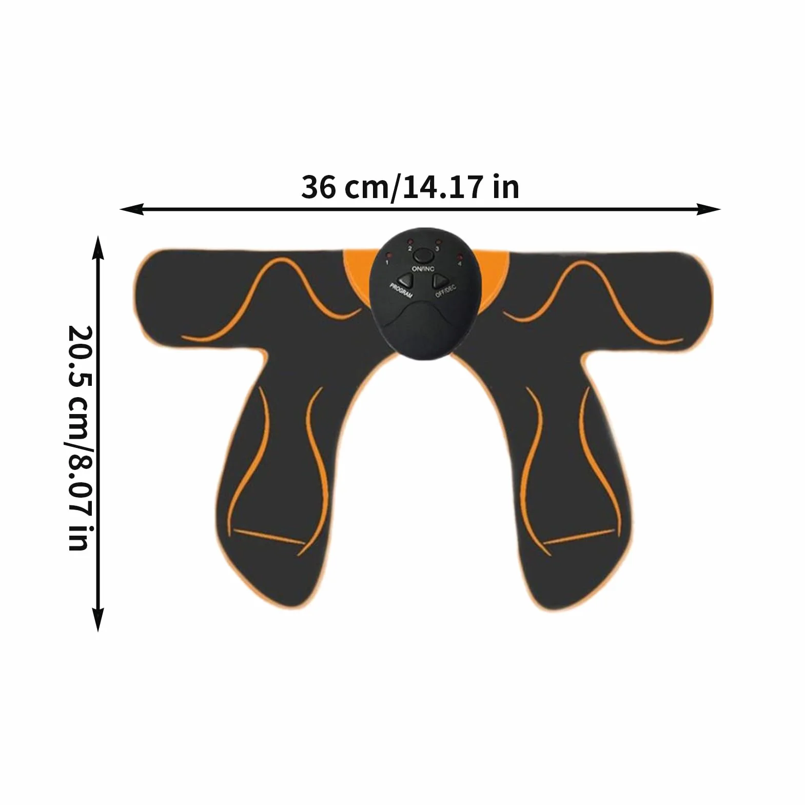 Entrenador De Cadera Máquina Electrónica Para Glúteos 6 Modos Ajustables Masajeador Portátil