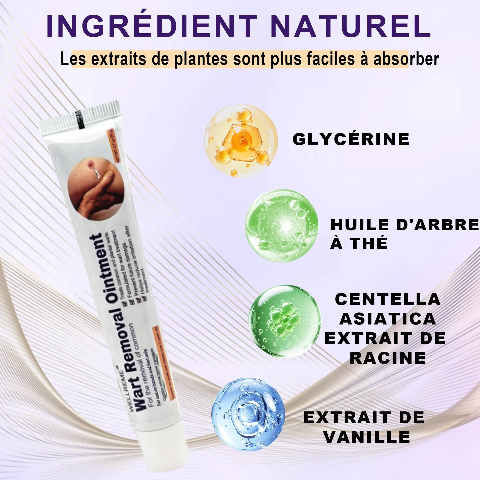 Crema eliminar verrugas 20g para verrugas plantares