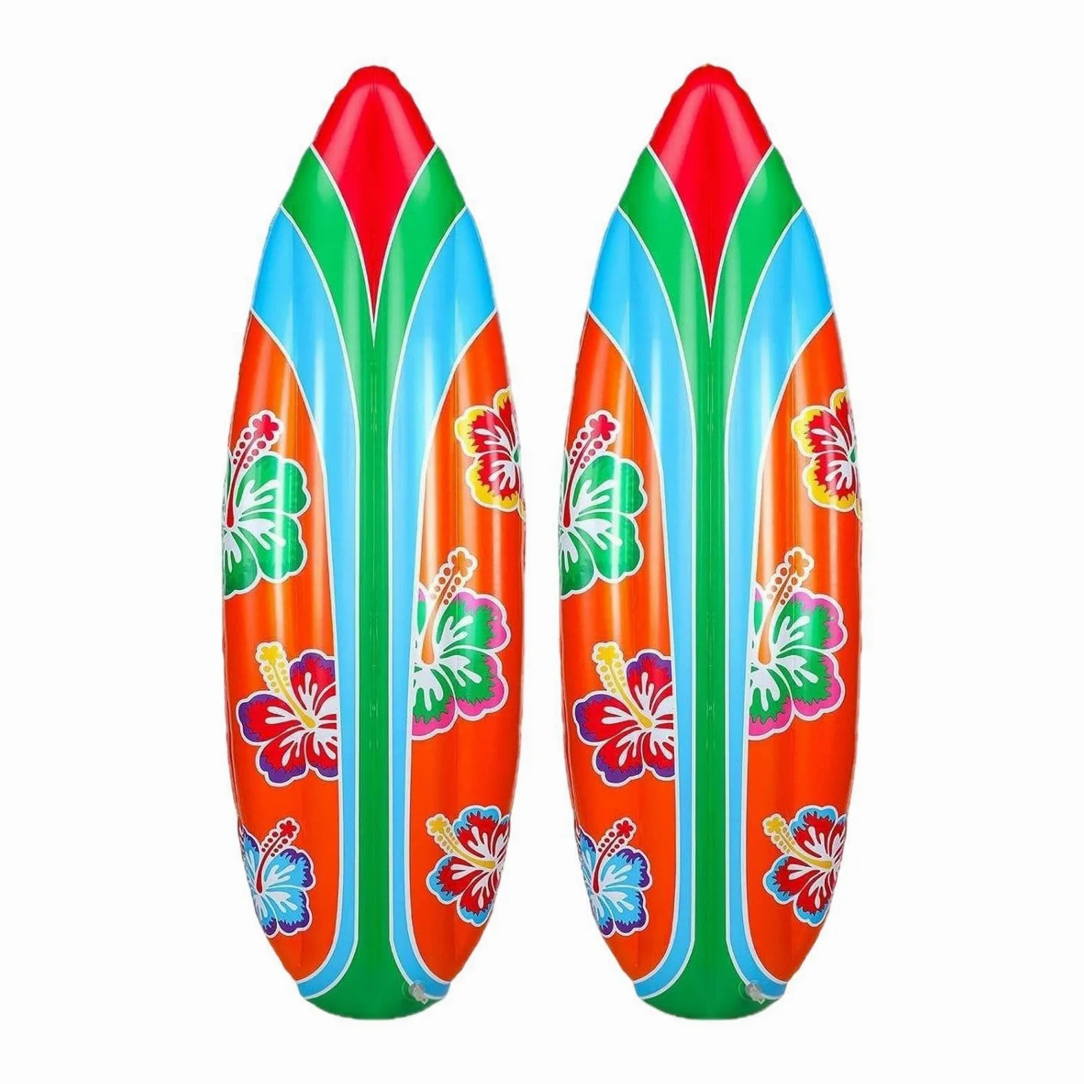 Tabla De Surf Hinchable 2 Piezas De Juguete Piscina Portátil E Hinchable | Tabla de Surf para Niños para Playa de Verano, Piscina al Aire Libre, Decoración para , Patio y Juegos