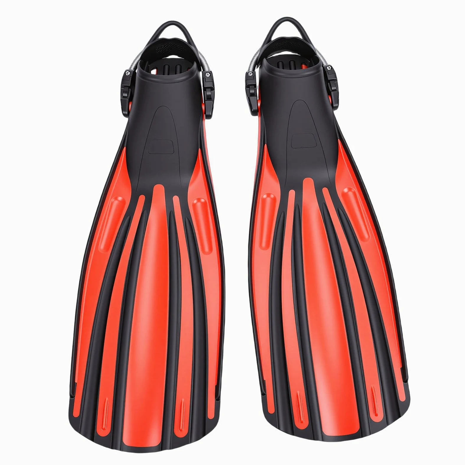 Yctze Aletas de Buceo, Aletas de Goma Termoplástica Ajustables y Livianas, Propulsión Mejorada con Ajuste Cómodo, Ideal para Buceo Profundo, Natación, Surf